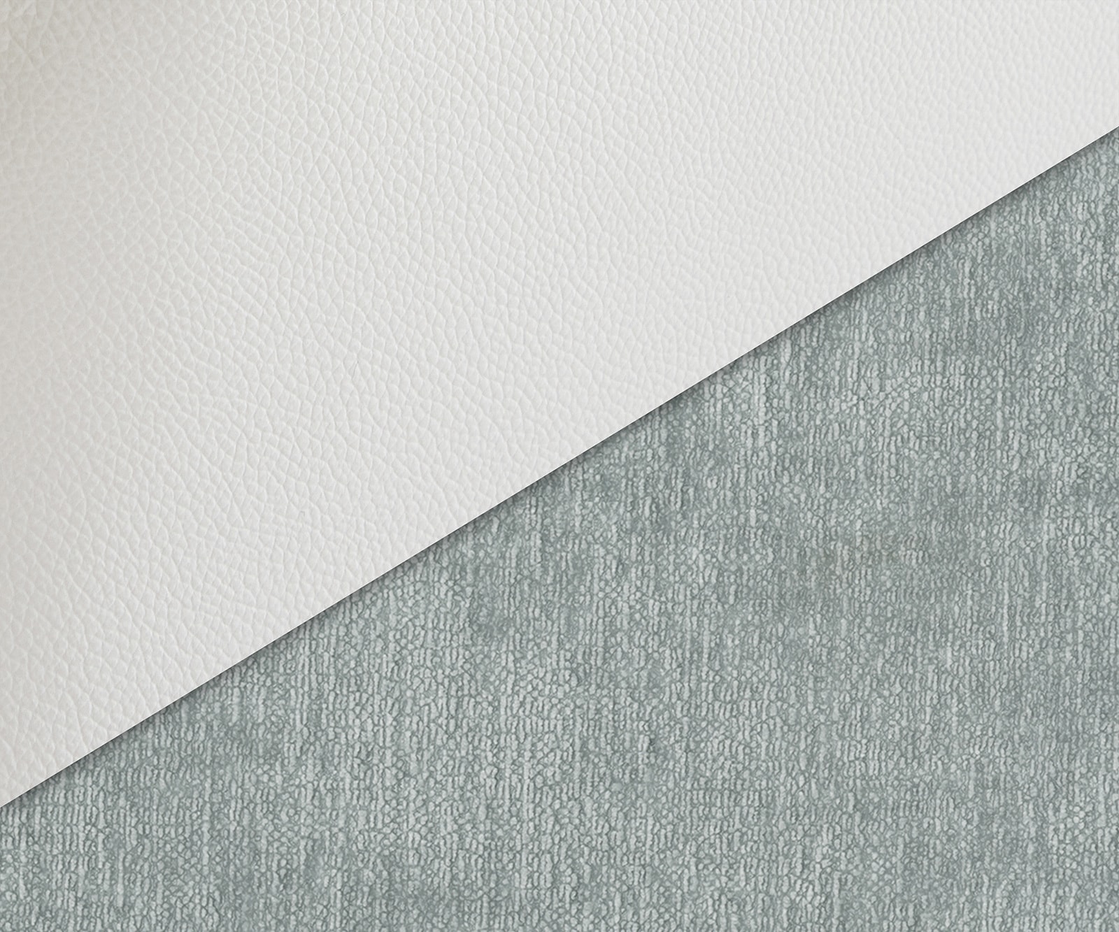 Drehstuhl Luan-Flex mit Armlehnen Materialmix Echtleder Weiß-Pastellblau Fußkreuz Weiß 360° drehbar Wippfunktion 2 Drehstuhl Luan-Flex mit Armlehnen Materialmix Echtleder Weiß-Pastellblau Fußkreuz Weiß 360° drehbar Wippfunktion 2