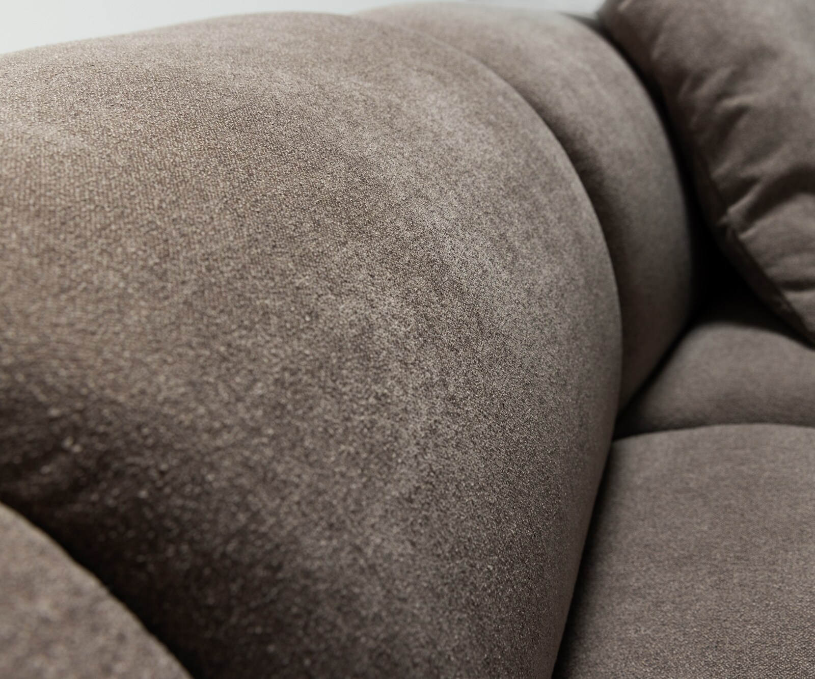 Big-Sofa Lunna 360x175 cm Strukturstoff Soft Taupe 2 Kissen 5