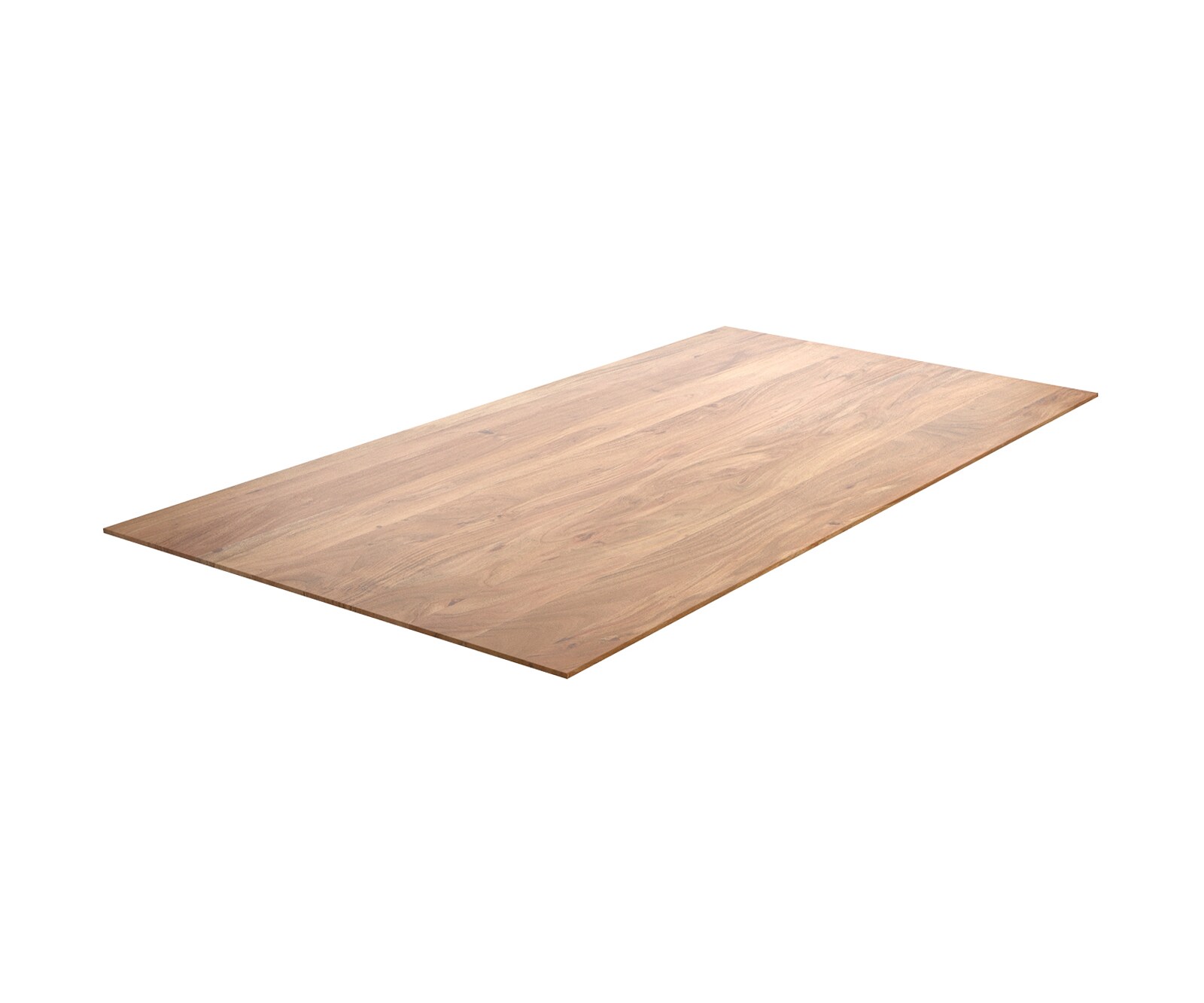 Esstischplatte Edge Akazie Natur 180x90cm Schweizer Kante