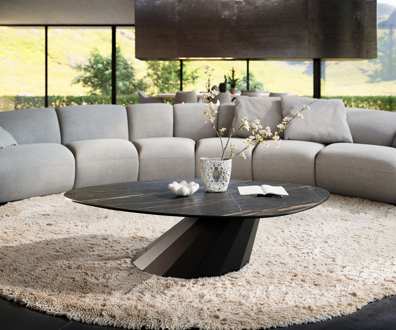 Couchtisch Edge Keramik Organisch 1