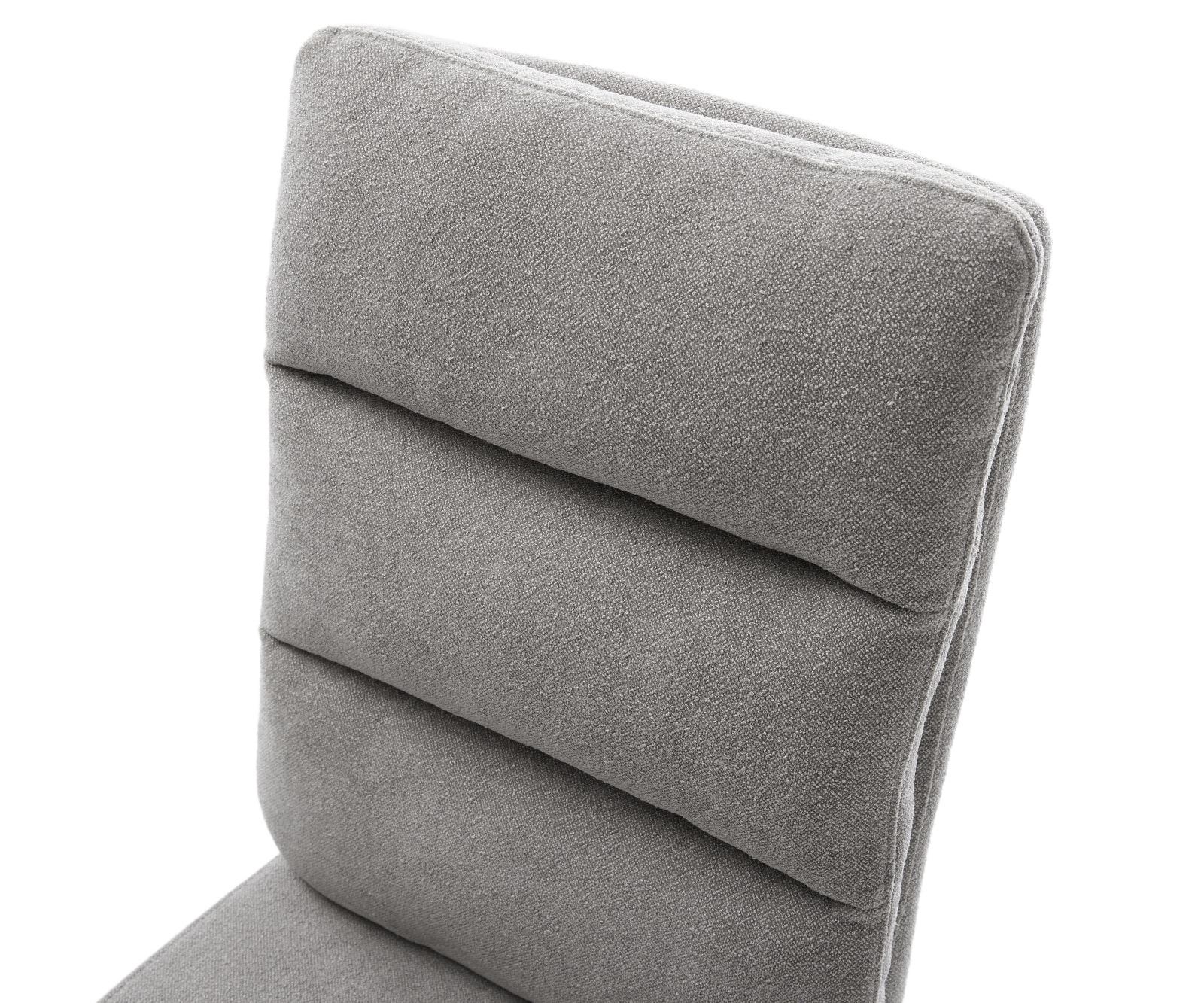 Freischwinger Pela-Flex Strukturstoff Soft Grau Freischwinger flach Schwarz Taschenfederkern 4