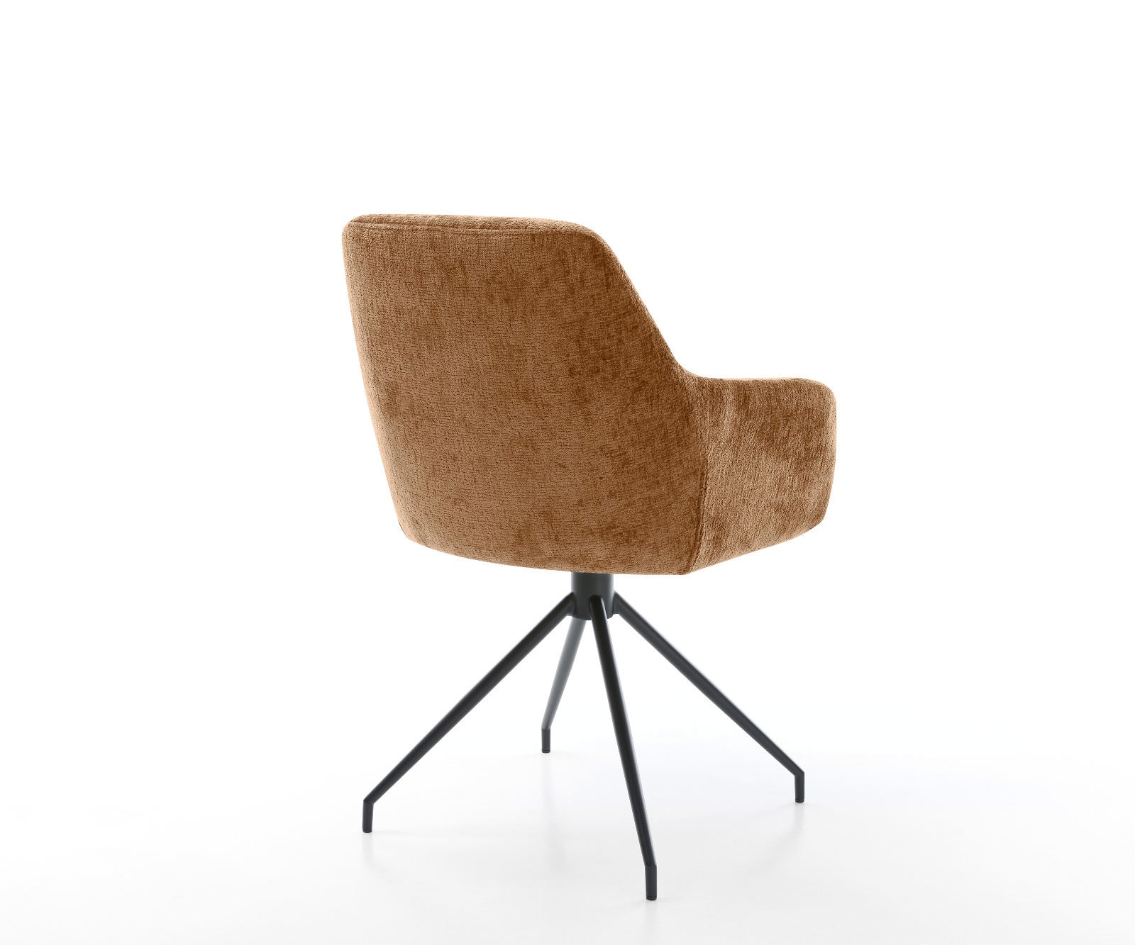 Drehstuhl Pejo-Flex Chenille Rost Kreuzgestell konisch Schwarz 180° drehbar Taschenfederkern 4 Drehstuhl Pejo-Flex Chenille Rost Kreuzgestell konisch Schwarz 180° drehbar Taschenfederkern 4