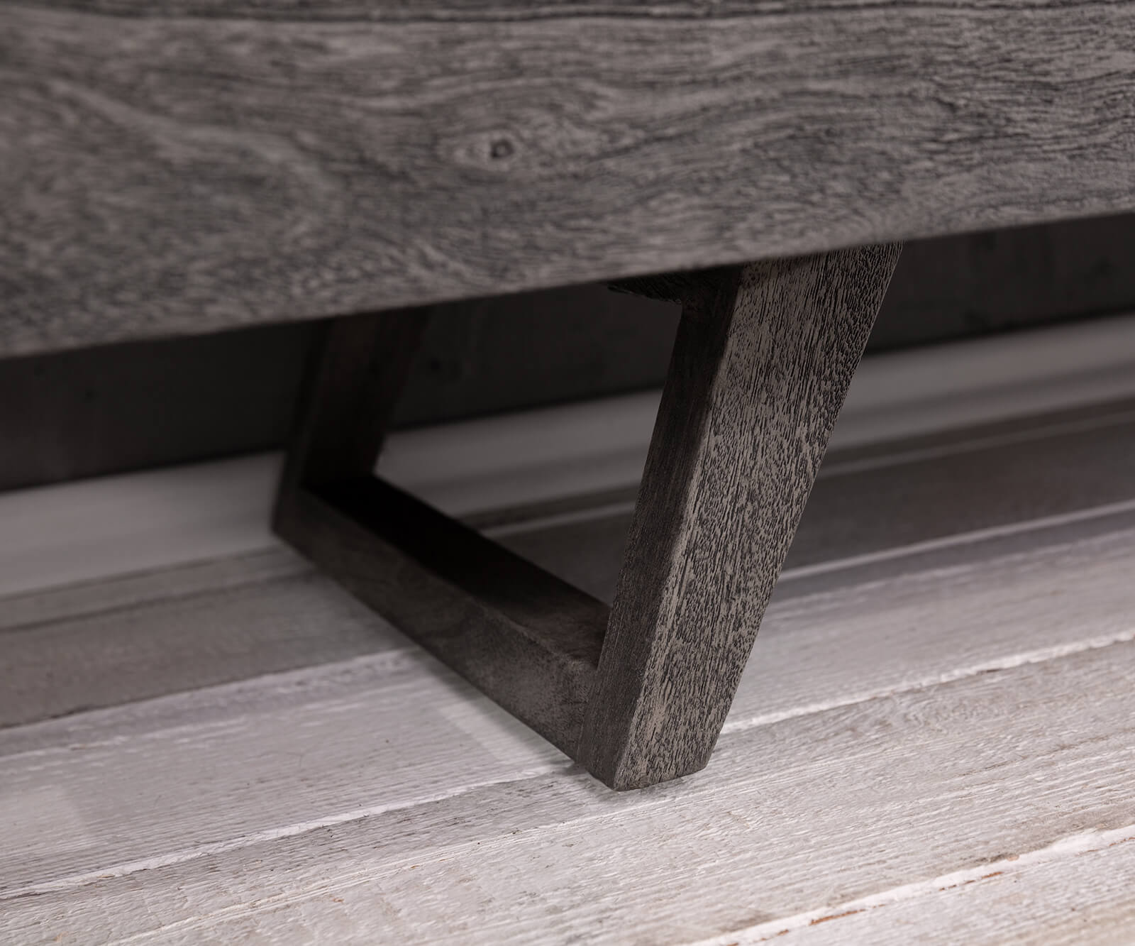Design-Lowboard Wyatt 220 cm Akazie Platin 4 Schübe 6