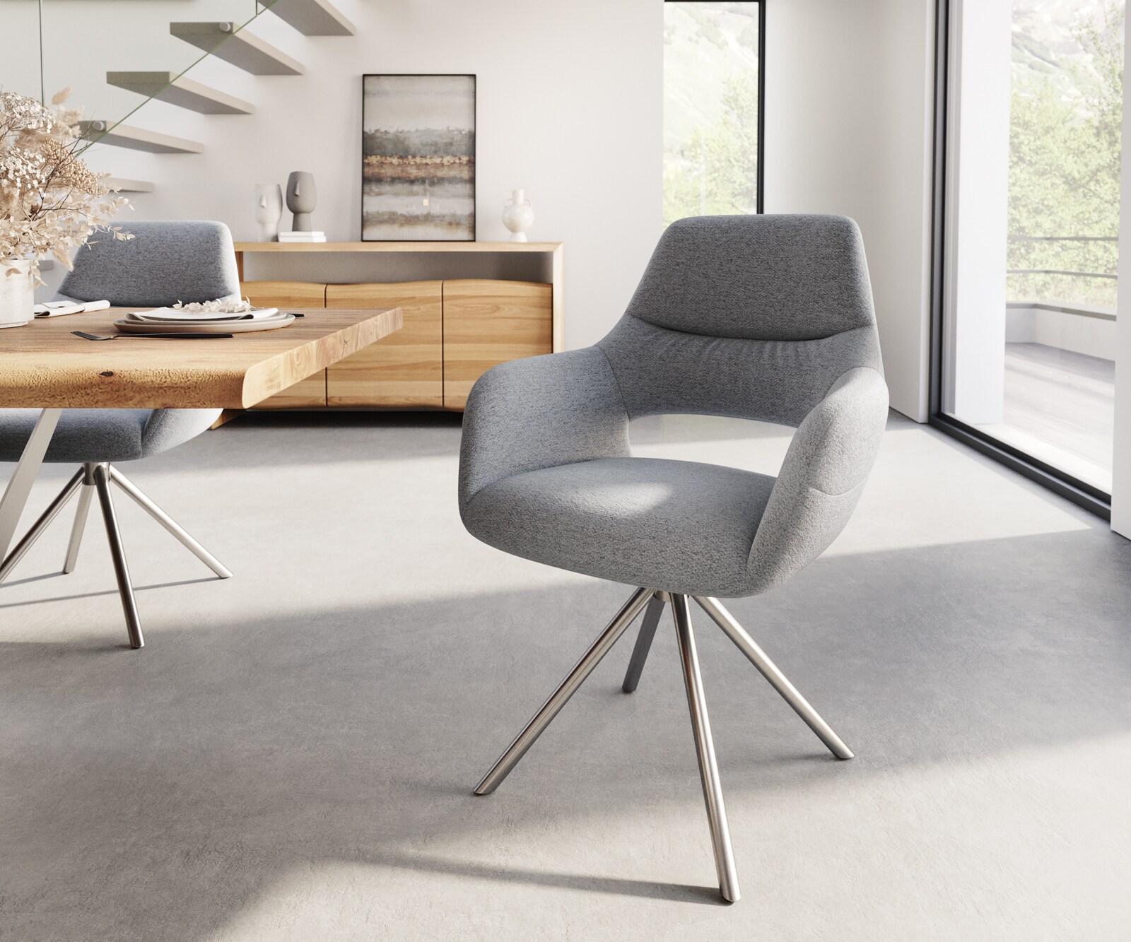 Esszimmerstuhl Yago-Flex Polsterstuhl 1
