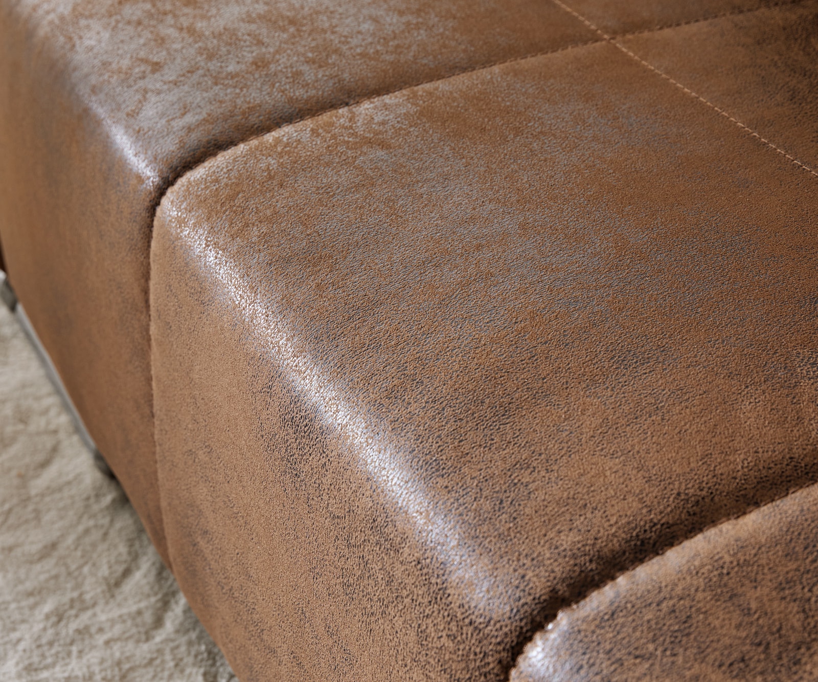 Big-Sofa Marbeya 285x115 cm Braun Antik Optik mit 10 Kissen 6 Big-Sofa Marbeya 285x115 cm Braun Antik Optik mit 10 Kissen 6