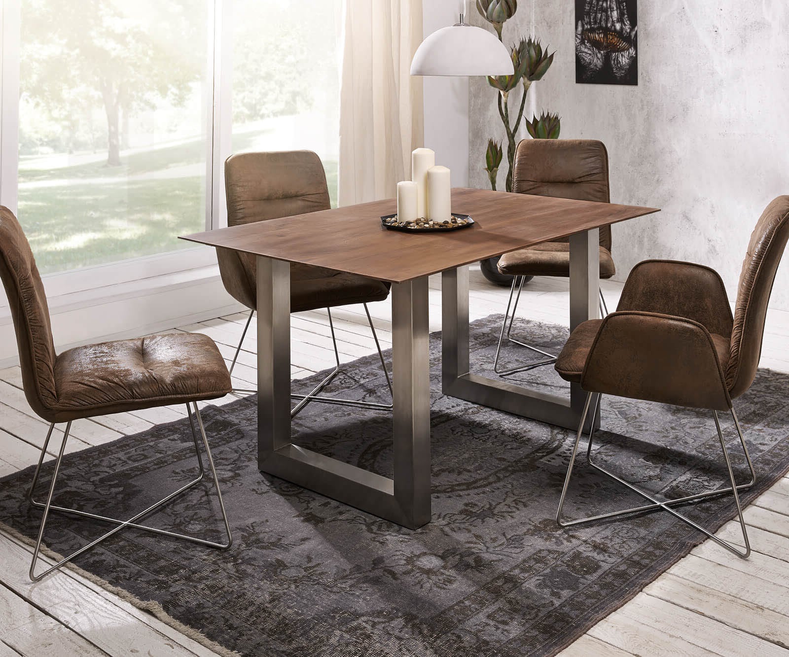 Esstisch Edge Massivholz Schweizer Kante Rechteck 3 Esstisch Edge Massivholz Schweizer Kante Rechteck 3