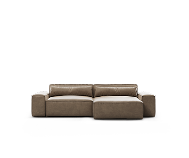 Ecksofa mit zwei Sitzbereichen