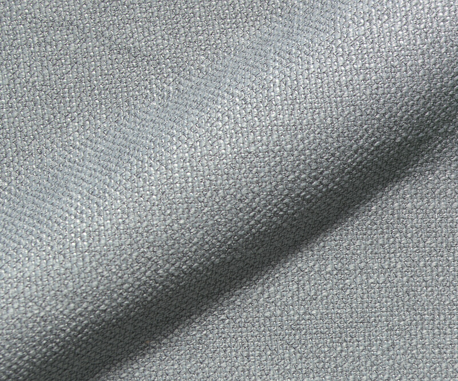 Ecksofa Nerio 300 x 190 cm Flachgewebe Pastellblau Recamiere rechts 2