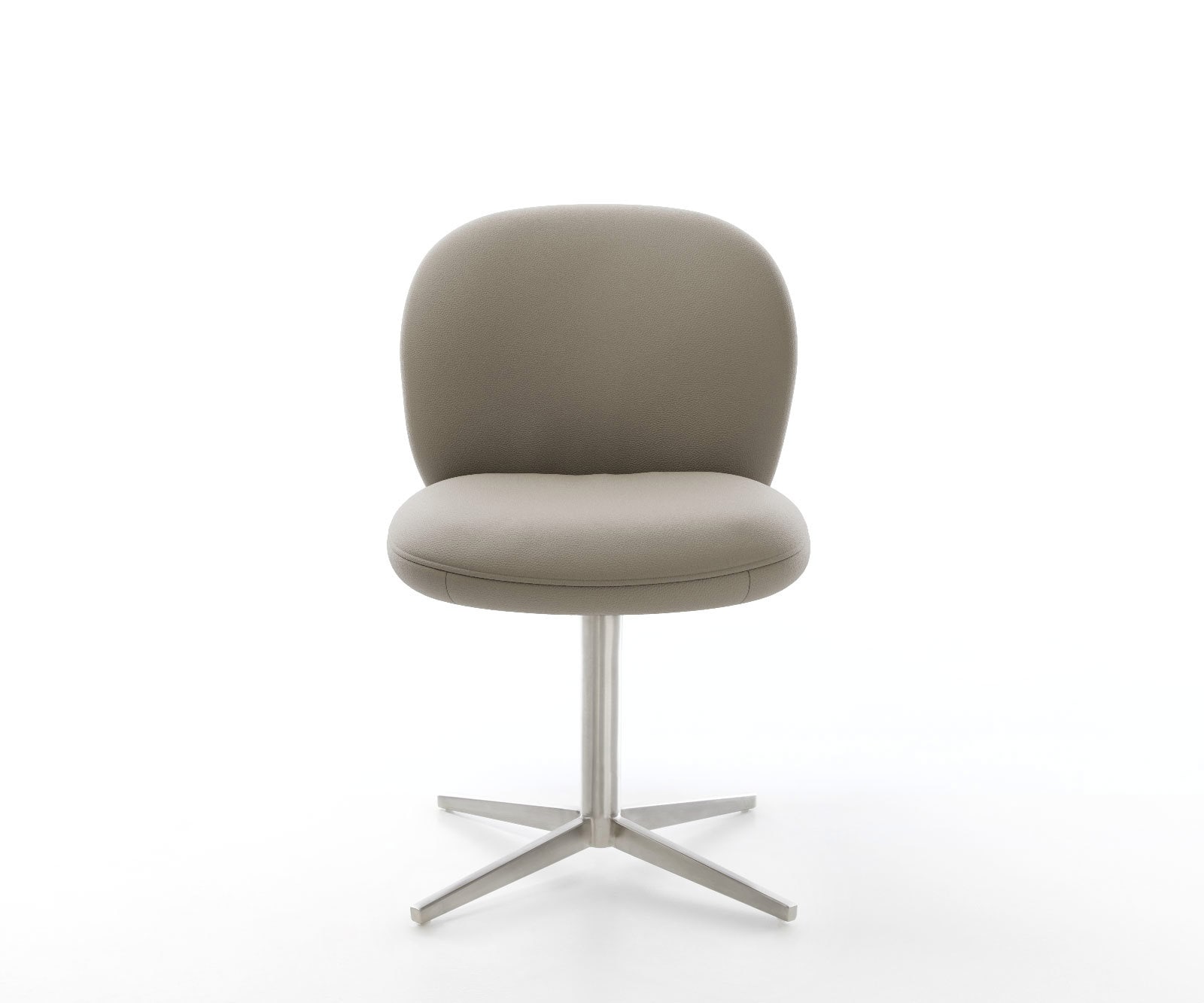 Drehstuhl Nube-Flex Echt-Leder Schlamm Fußkreuz Edelstahl 360° drehbar Taschenfederkern 1 Drehstuhl Nube-Flex Echt-Leder Schlamm Fußkreuz Edelstahl 360° drehbar Taschenfederkern 1