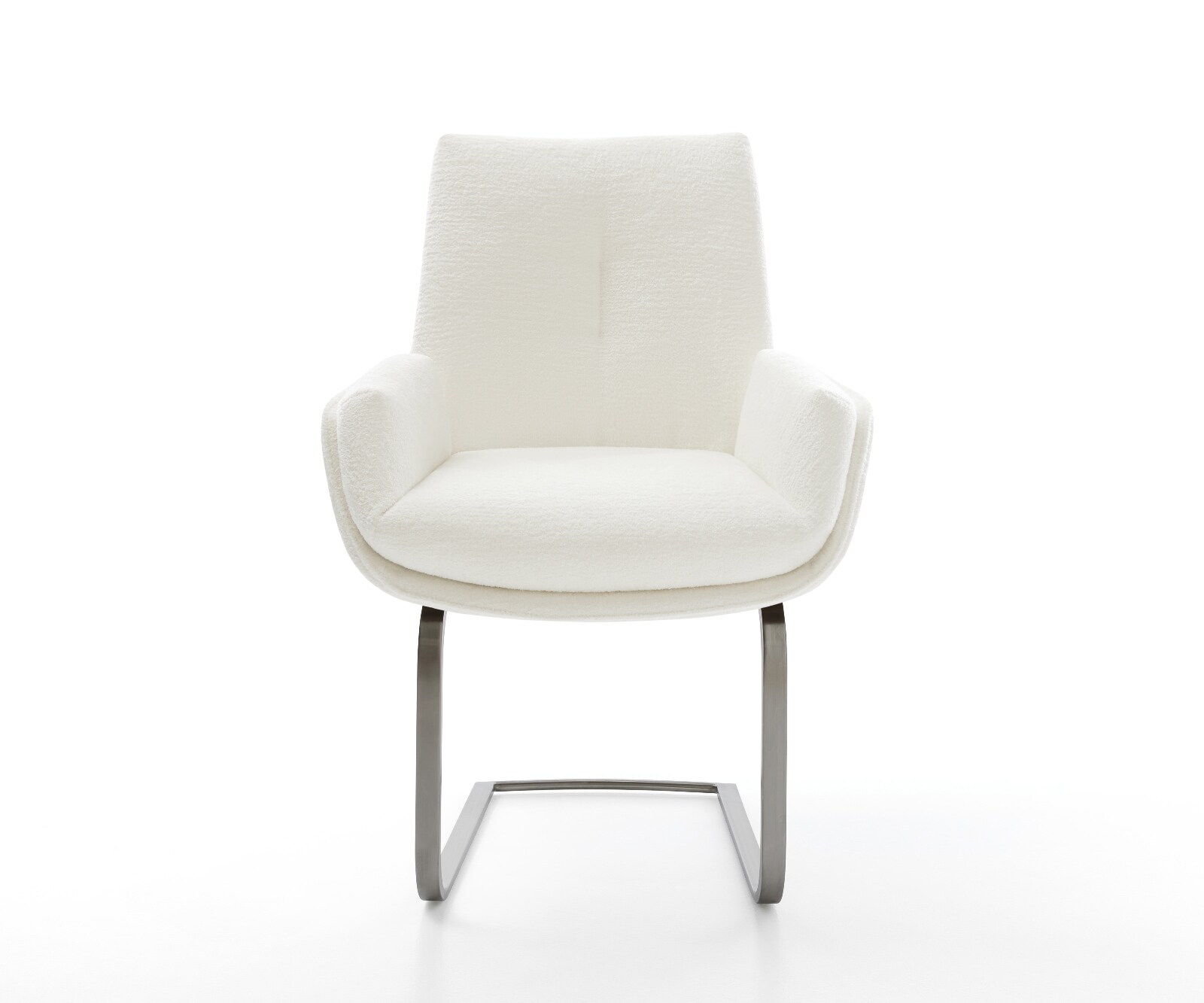 Freischwinger Clea-Flex Bouclé Soft Beige Freischwinger flach Graphit 2