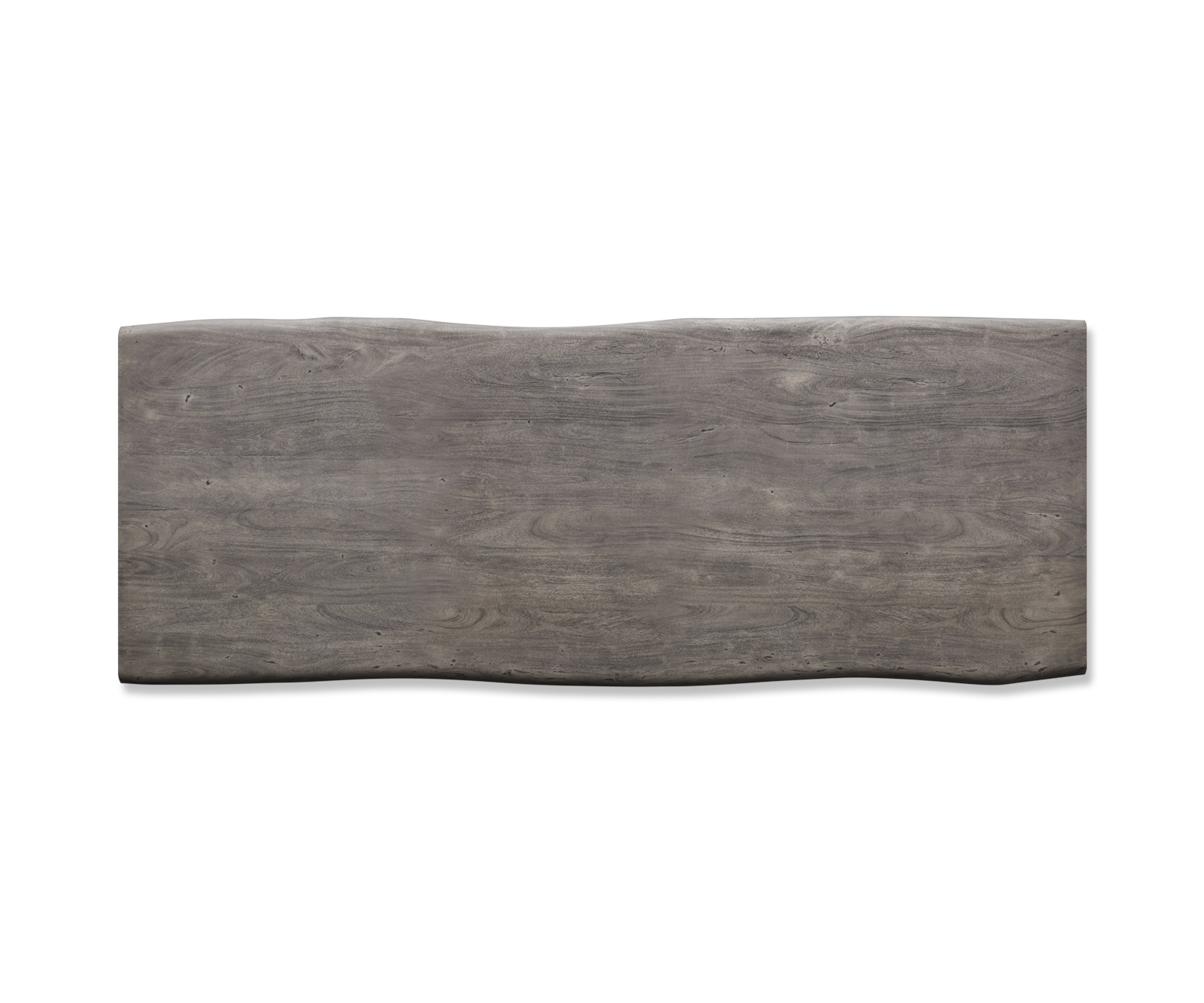 Esstischplatte Edge 260x100cm XL Akazie Platin Live-Edge 2
