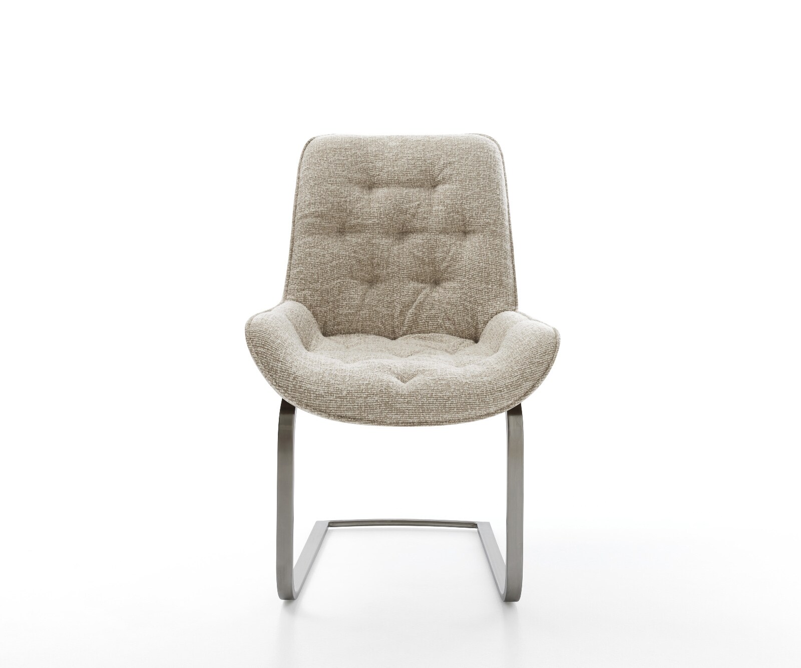 Freischwinger Taimi-Flex Webstoff Soft Beige Freischwinger flach Graphit 2