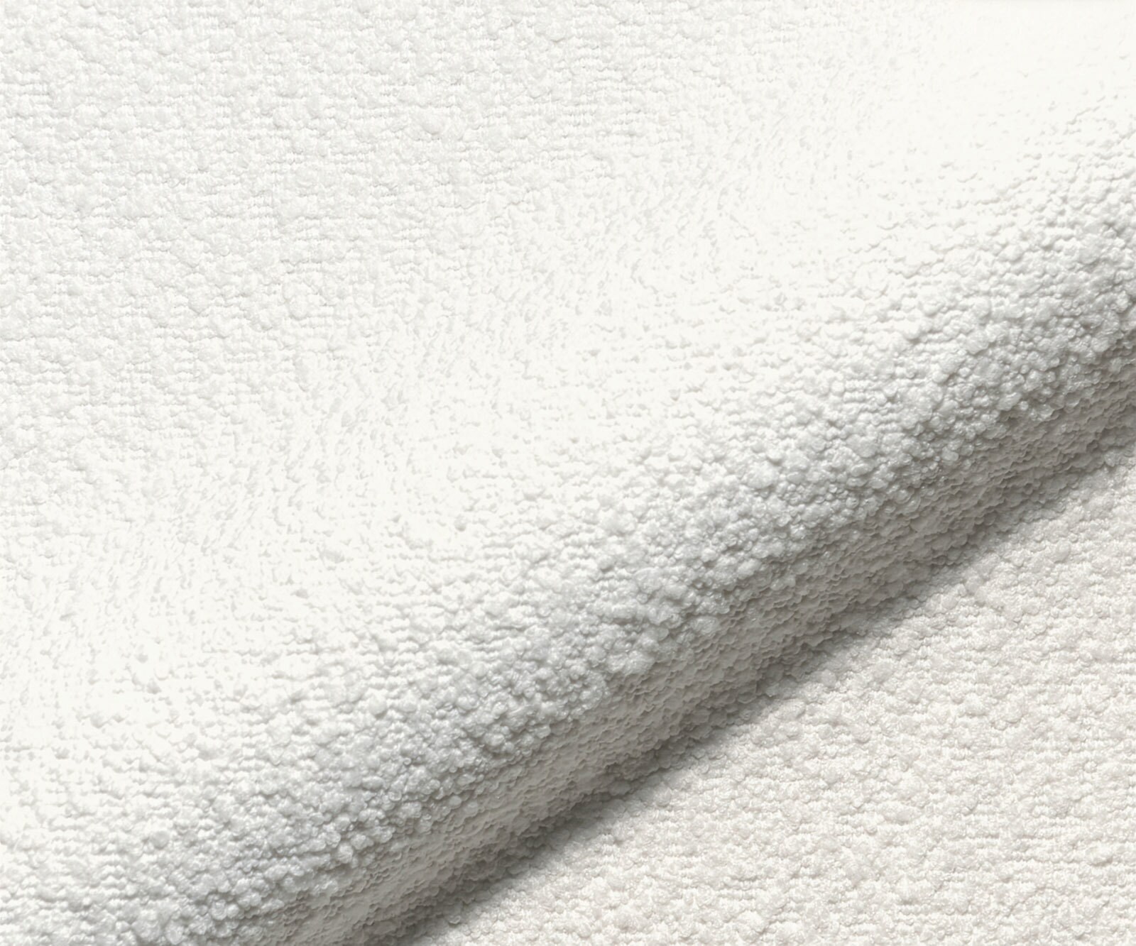 Outdoorstuhl Yago-Flex mit Armlehnen Bouclé Weiß Fußkreuz Schwarz 360° drehbar Wippfunktion 2