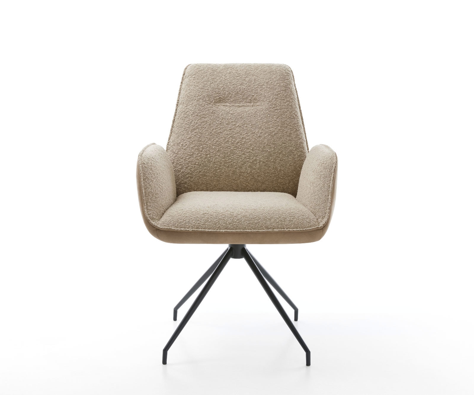 Drehstuhl Zoa-Flex Materialmix Schlamm Kreuzgestell konisch Schwarz 180° drehbar Taschenfederkern 1 Drehstuhl Zoa-Flex Materialmix Schlamm Kreuzgestell konisch Schwarz 180° drehbar Taschenfederkern 1