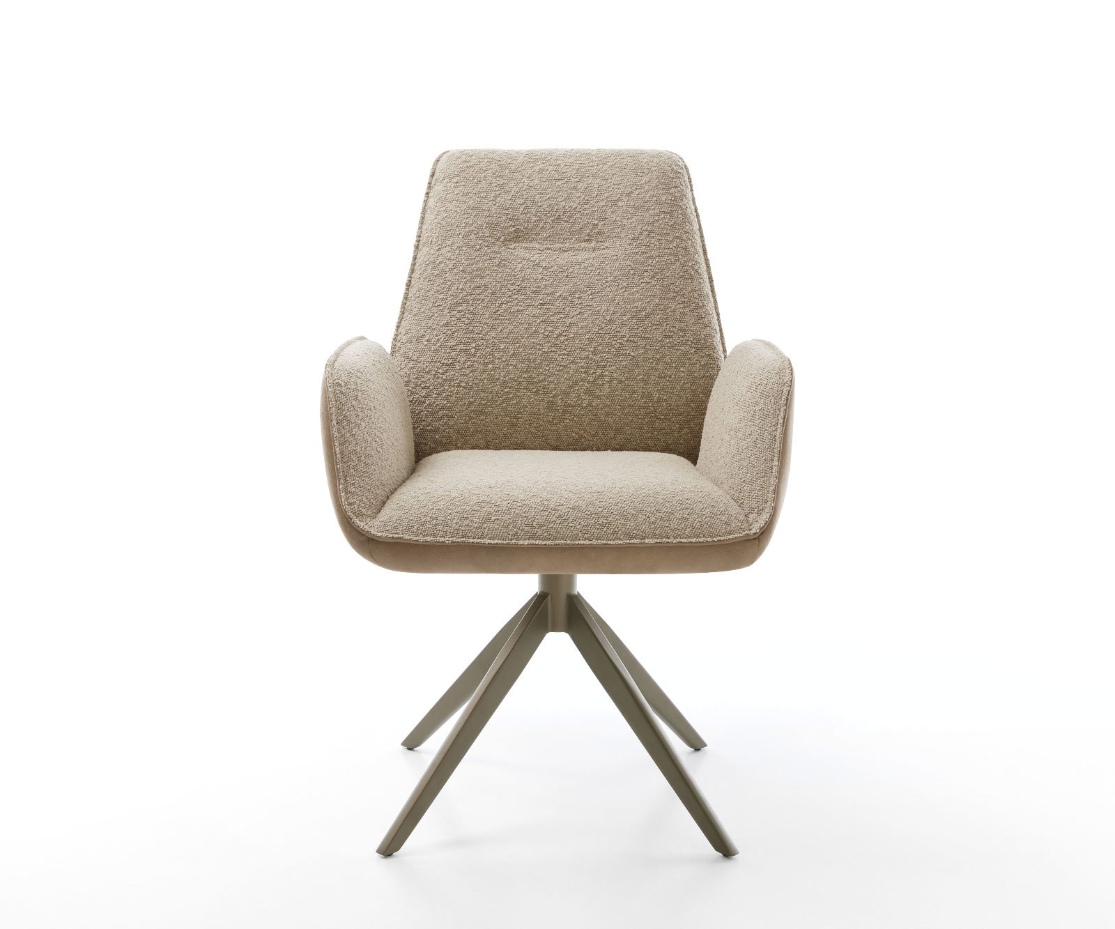 Drehstuhl Zoa-Flex Materialmix Schlamm Kreuzgestell breit Effektfinish Titan 360° drehbar Wippfunktion Taschenfederkern 1 Drehstuhl Zoa-Flex Materialmix Schlamm Kreuzgestell breit Effektfinish Titan 360° drehbar Wippfunktion Taschenfederkern 1