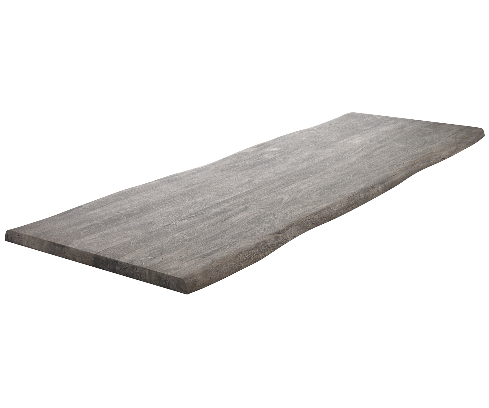 Esstischplatte Edge 300x100cm XL Akazie Platin Live-Edge Esstischplatte Edge 300x100cm XL Akazie Platin Live-Edge