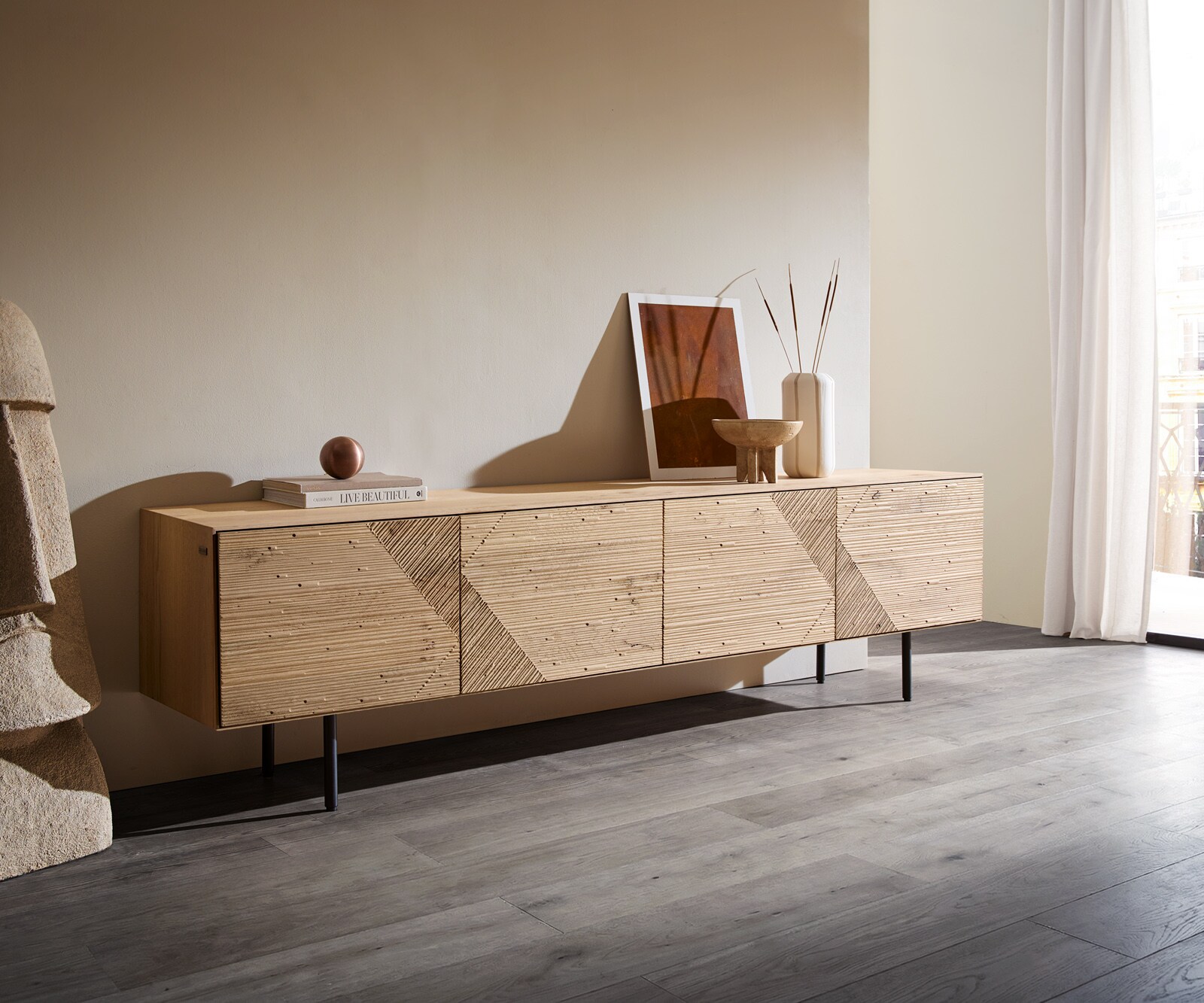 Lowboard Tereos 3D Effekt 2