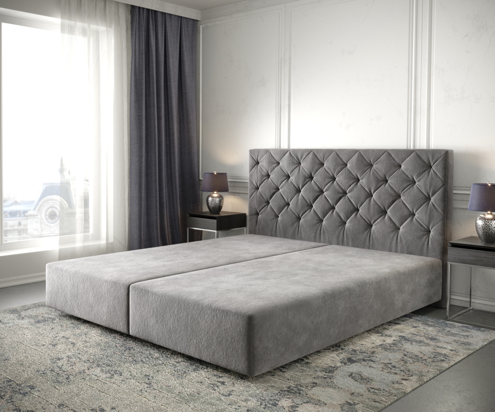 Boxspringgestell Dream-Great ohne Matratze und Topper Bettgestell 2