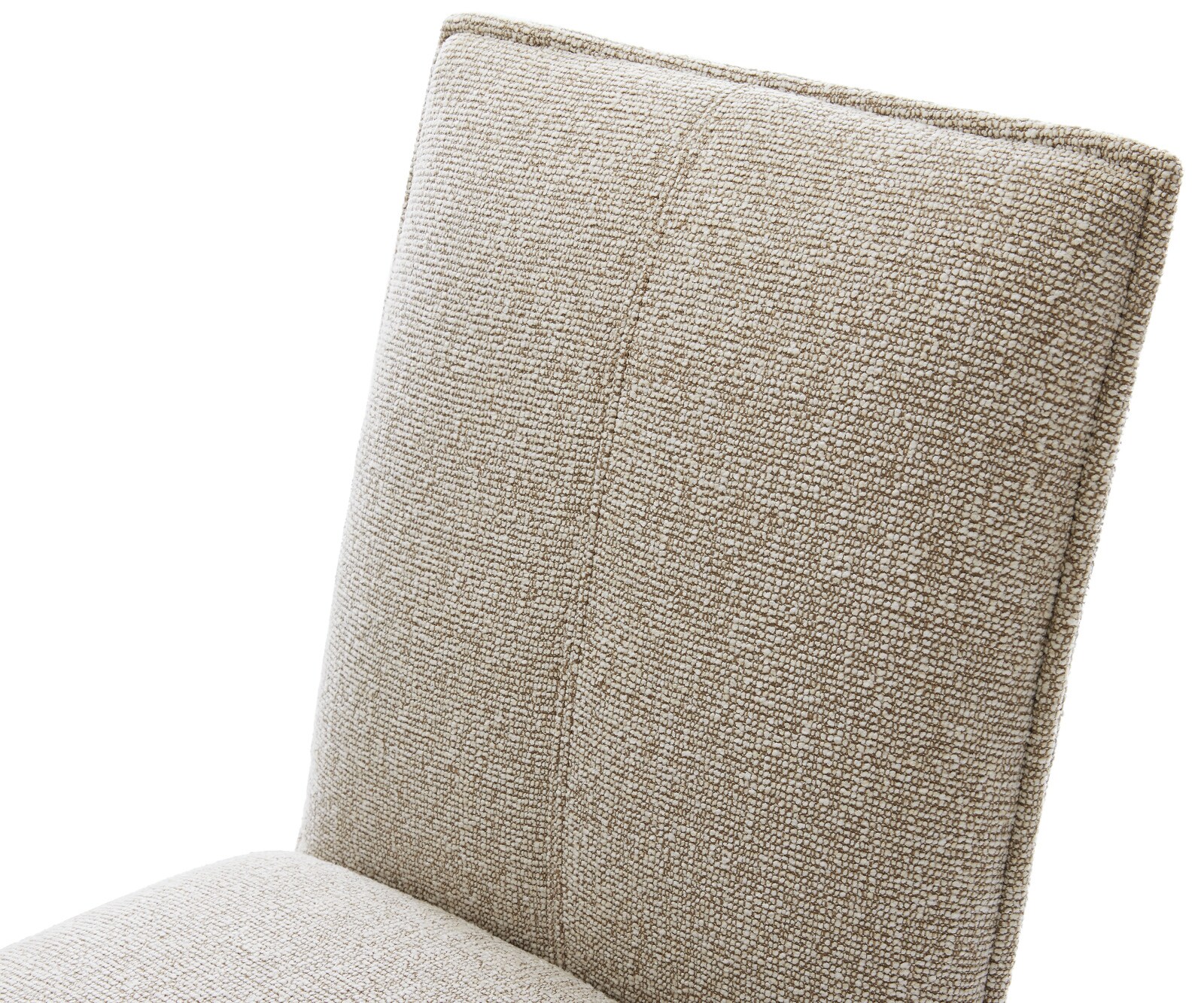 Drehstuhl Lelio-Flex Webstoff Soft Beige Kreuzgestell breit Weiß 360° drehbar Wippfunktion Taschenfederkern 4