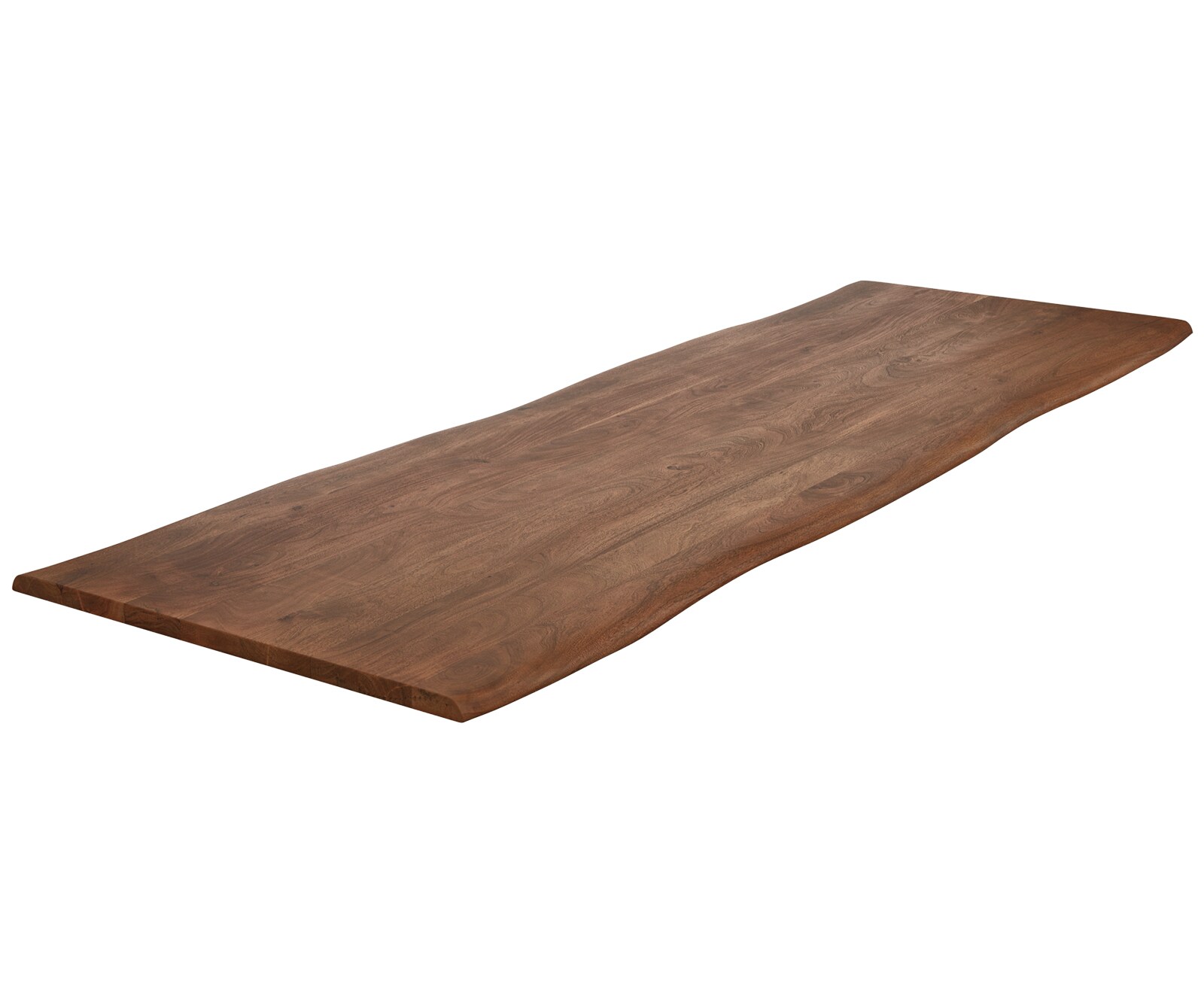 Esstischplatte Edge 300x100cm Akazie Braun Live-Edge