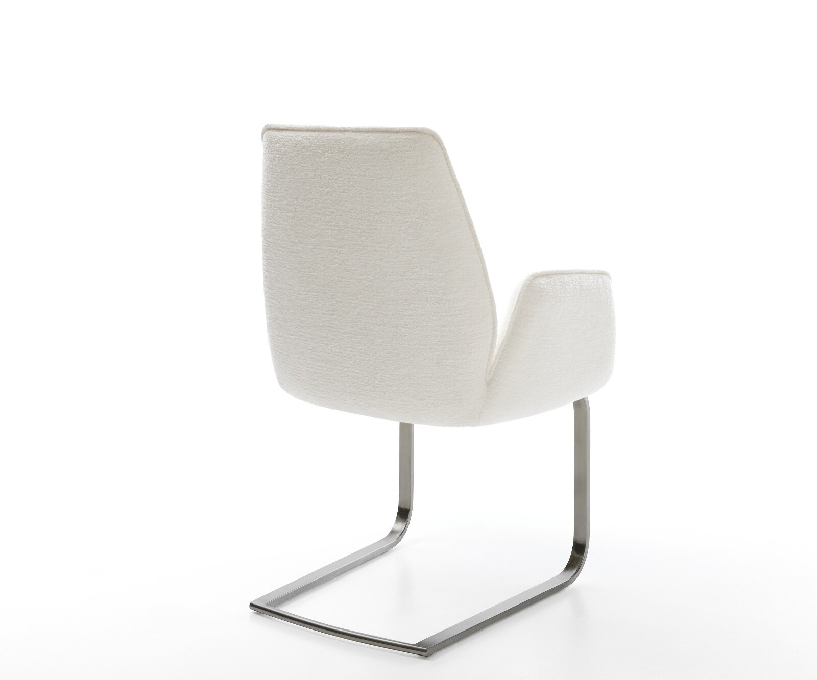 Freischwinger Zoa-Flex Bouclé Soft Beige Freischwinger flach Graphit Taschenfederkern 5