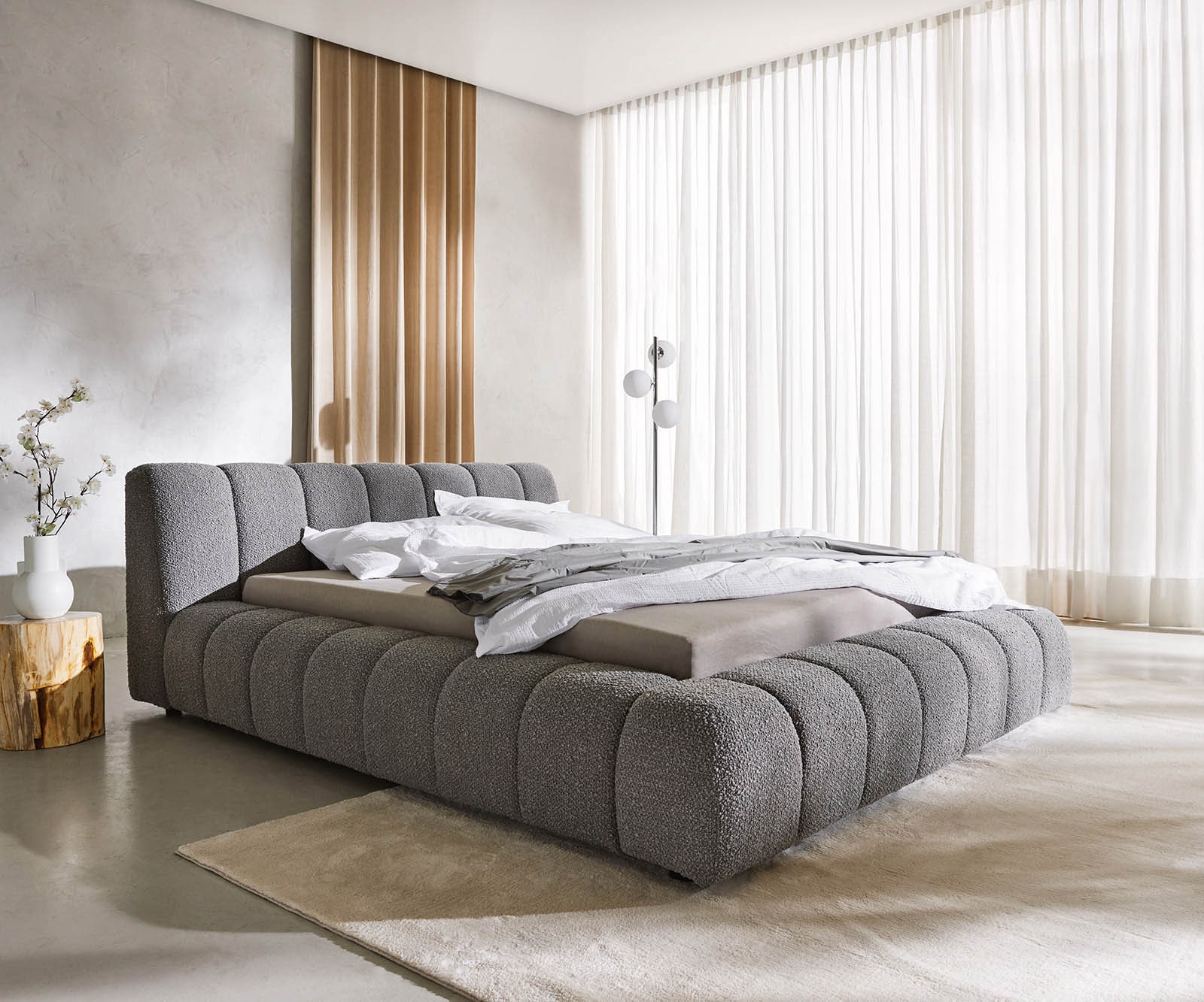 Designer Polsterbettgestell Cutio 1 Designer Polsterbettgestell Cutio 1
