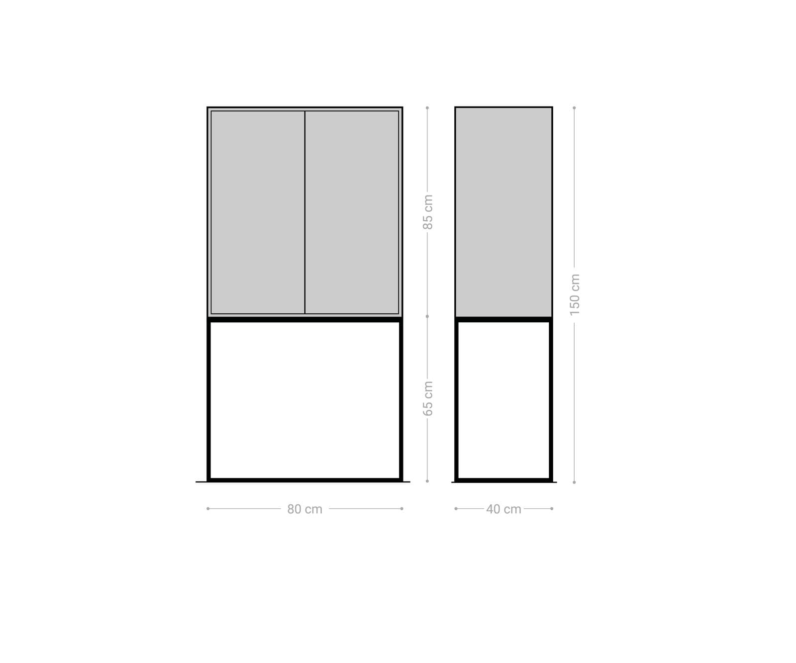 Highboard Vaag 80x150 cm Sheesham Natur Mango Schwarz Metall Schwarz 2 Türen 5 Highboard Vaag 80x150 cm Sheesham Natur Mango Schwarz Metall Schwarz 2 Türen 5