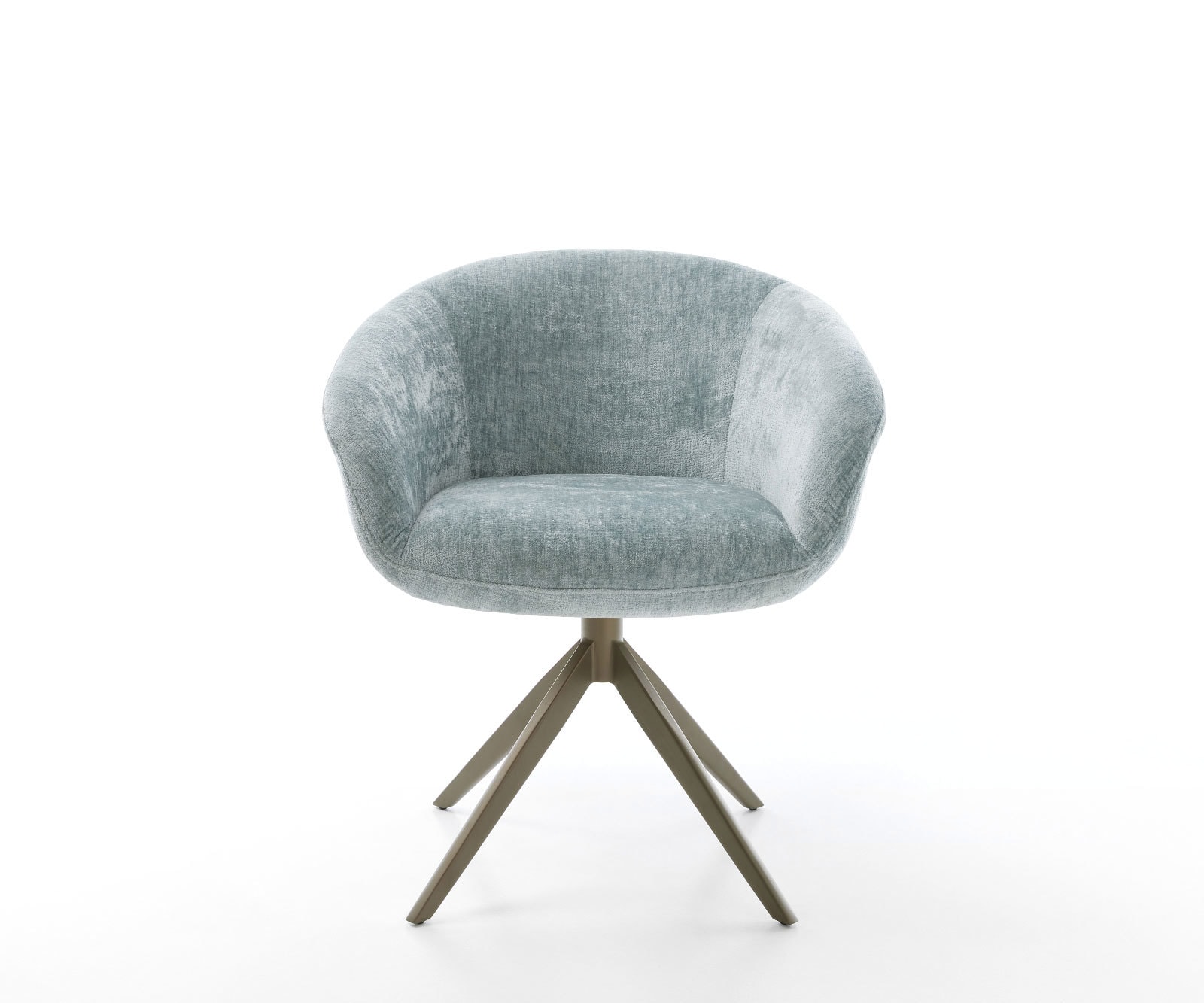 Drehstuhl Vinka-Flex mit Armlehnen Chenille Pastellblau Kreuzgestell breit Effektfinish Titan 360° drehbar Wippfunktion Taschenfederkern 1 Drehstuhl Vinka-Flex mit Armlehnen Chenille Pastellblau Kreuzgestell breit Effektfinish Titan 360° drehbar Wippfunktion Taschenfederkern 1