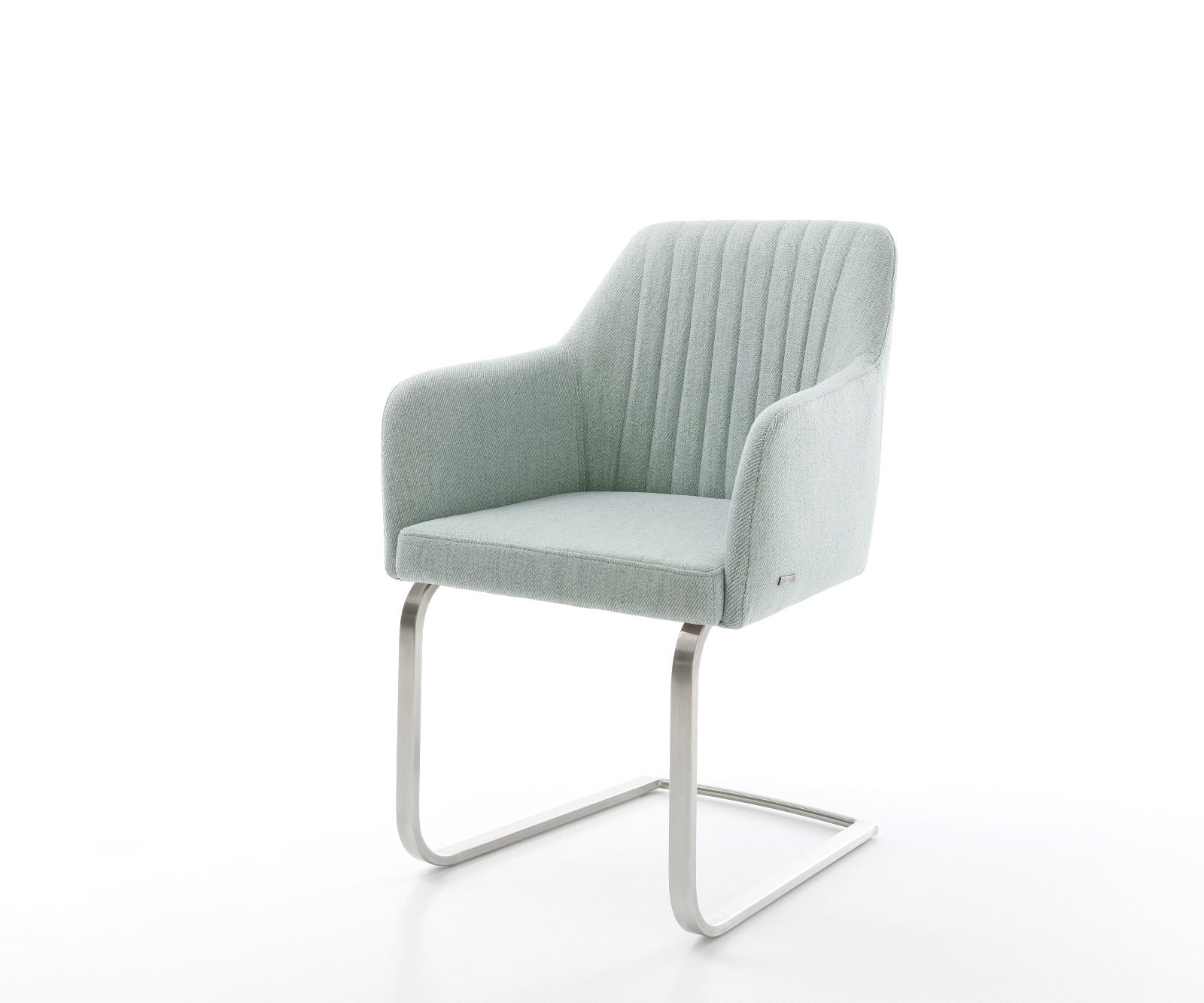 Freischwinger Greg-Flex Stripes Mint Freischwinger flach Edelstahl Taschenfederkern Freischwinger Greg-Flex Stripes Mint Freischwinger flach Edelstahl Taschenfederkern