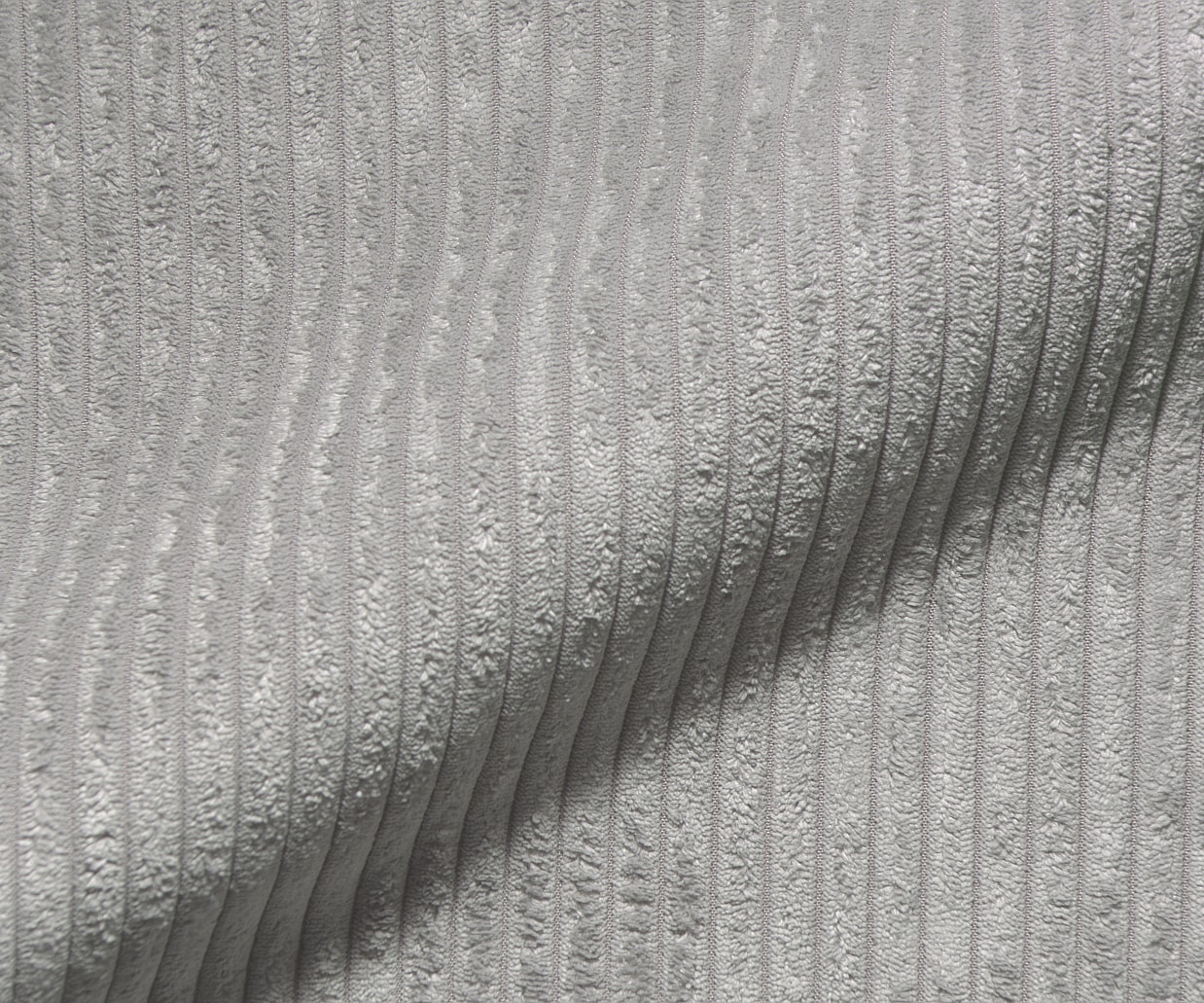 Boxspringbett Dream-Well 160x200 cm Cord Silbergrau mit Taschenfederkernmatratze und Topper Visco 2 Boxspringbett Dream-Well 160x200 cm Cord Silbergrau mit Taschenfederkernmatratze und Topper Visco 2