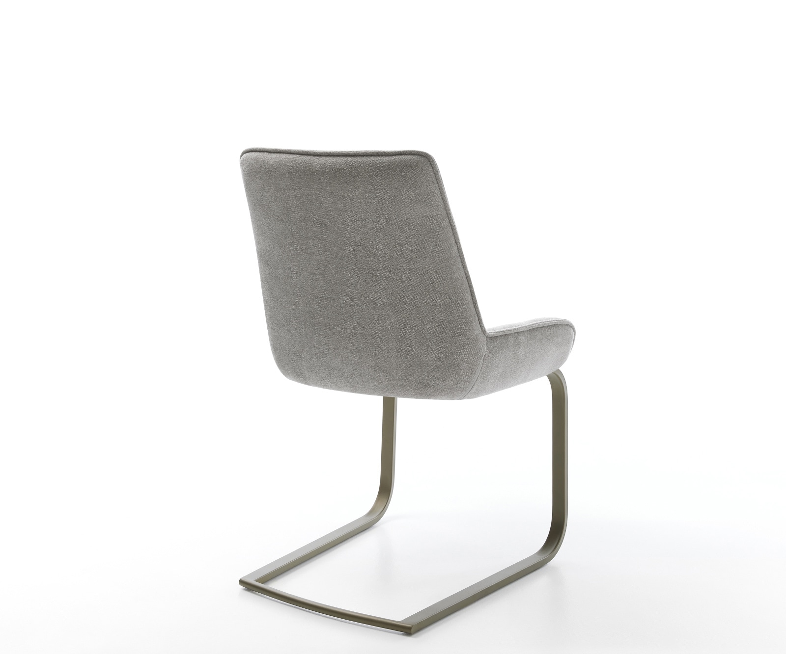Freischwinger Taimi-Flex Strukturstoff Soft Grau Freischwinger flach Effektfinish Titan 5