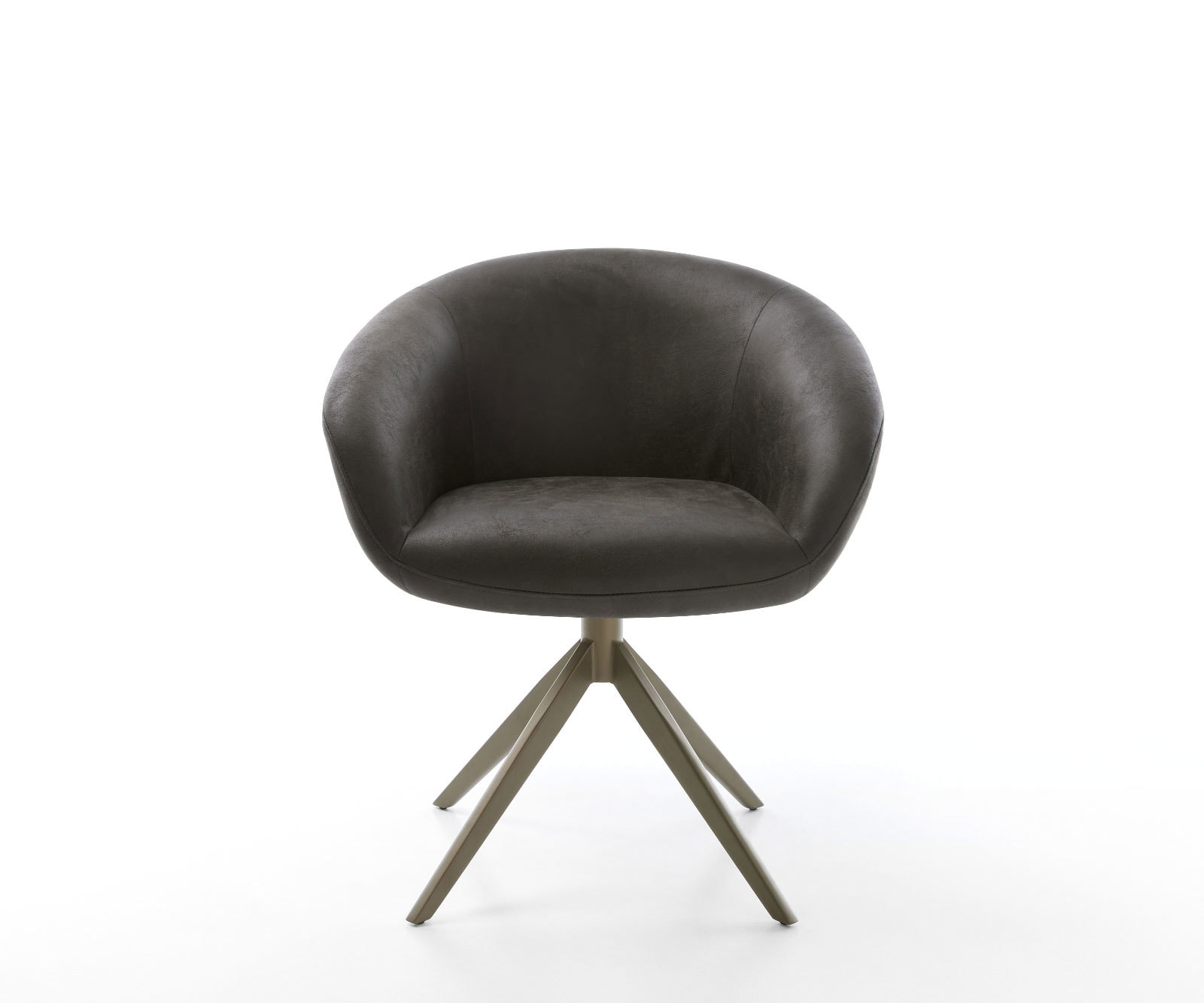 Drehstuhl Vinka-Flex mit Armlehnen Mikrofaser Anthrazit Vintage Kreuzgestell breit Effektfinish Titan 360° drehbar Wippfunktion Taschenfederkern 1 Drehstuhl Vinka-Flex mit Armlehnen Mikrofaser Anthrazit Vintage Kreuzgestell breit Effektfinish Titan 360° drehbar Wippfunktion Taschenfederkern 1