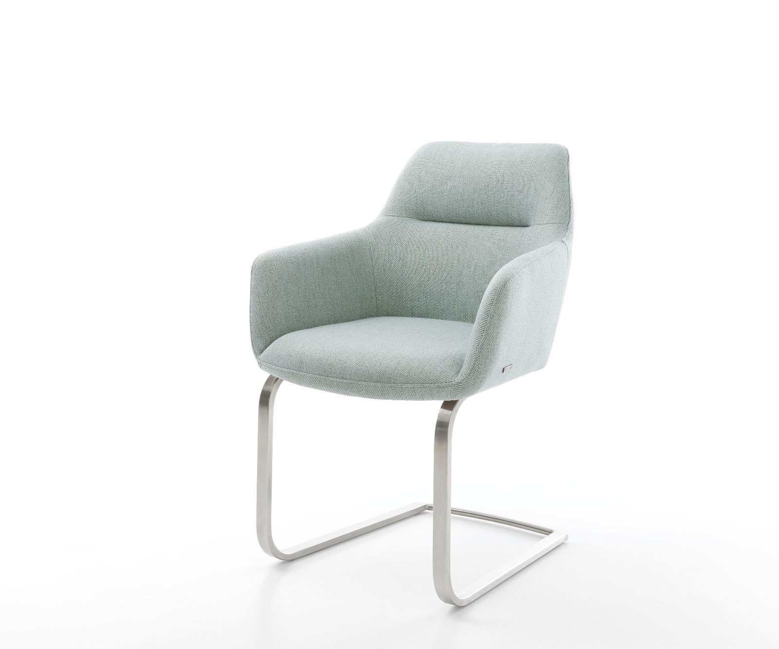 Freischwinger Pejo-Flex Stripes Mint Freischwinger flach Edelstahl Taschenfederkern