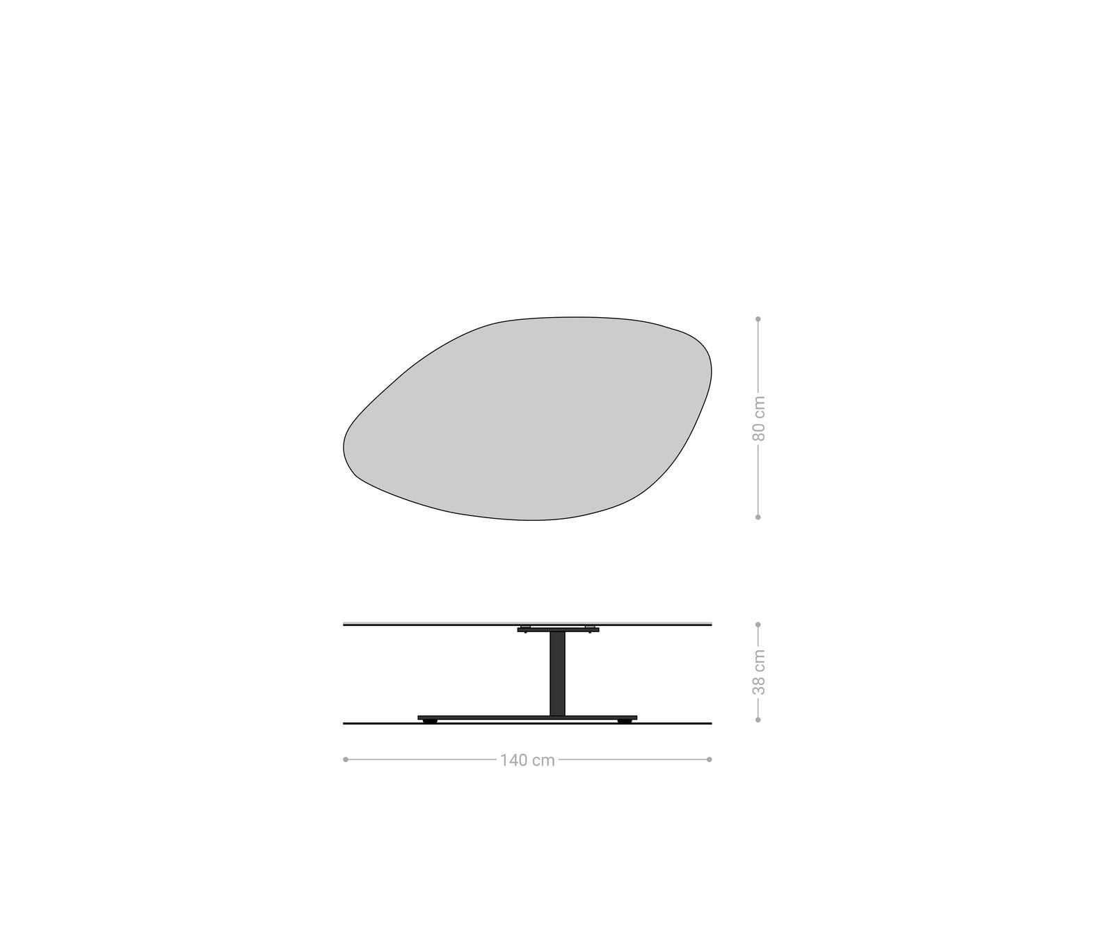 Couchtisch Vibana 140x80 cm Keramik Minas Melange Weiß-Beige Gestell Effektfinish Titan 1 Couchtisch Vibana 140x80 cm Keramik Minas Melange Weiß-Beige Gestell Effektfinish Titan 1