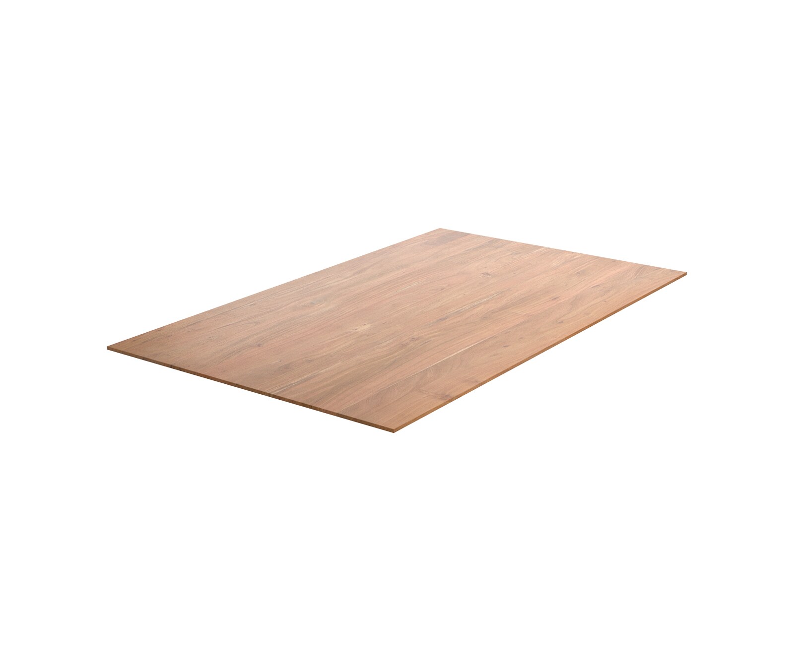 Esstischplatte Edge 140x90cm Akazie Natur Schweizer Kante