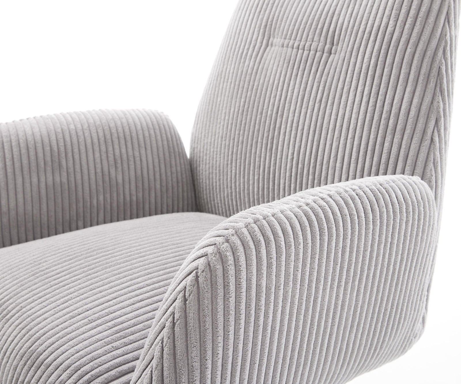 Freischwinger Zoa-Flex Cord Silbergrau Freischwinger flach Graphit Taschenfederkern 3