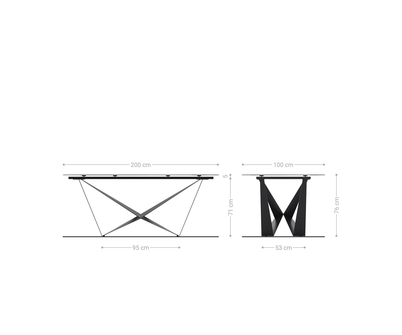 Esstisch Edge Boot 200x100 Reliefglas Rauchschwarz 3D-Design Spider Flachstahl Edelstahl 6 Esstisch Edge Boot 200x100 Reliefglas Rauchschwarz 3D-Design Spider Flachstahl Edelstahl 6