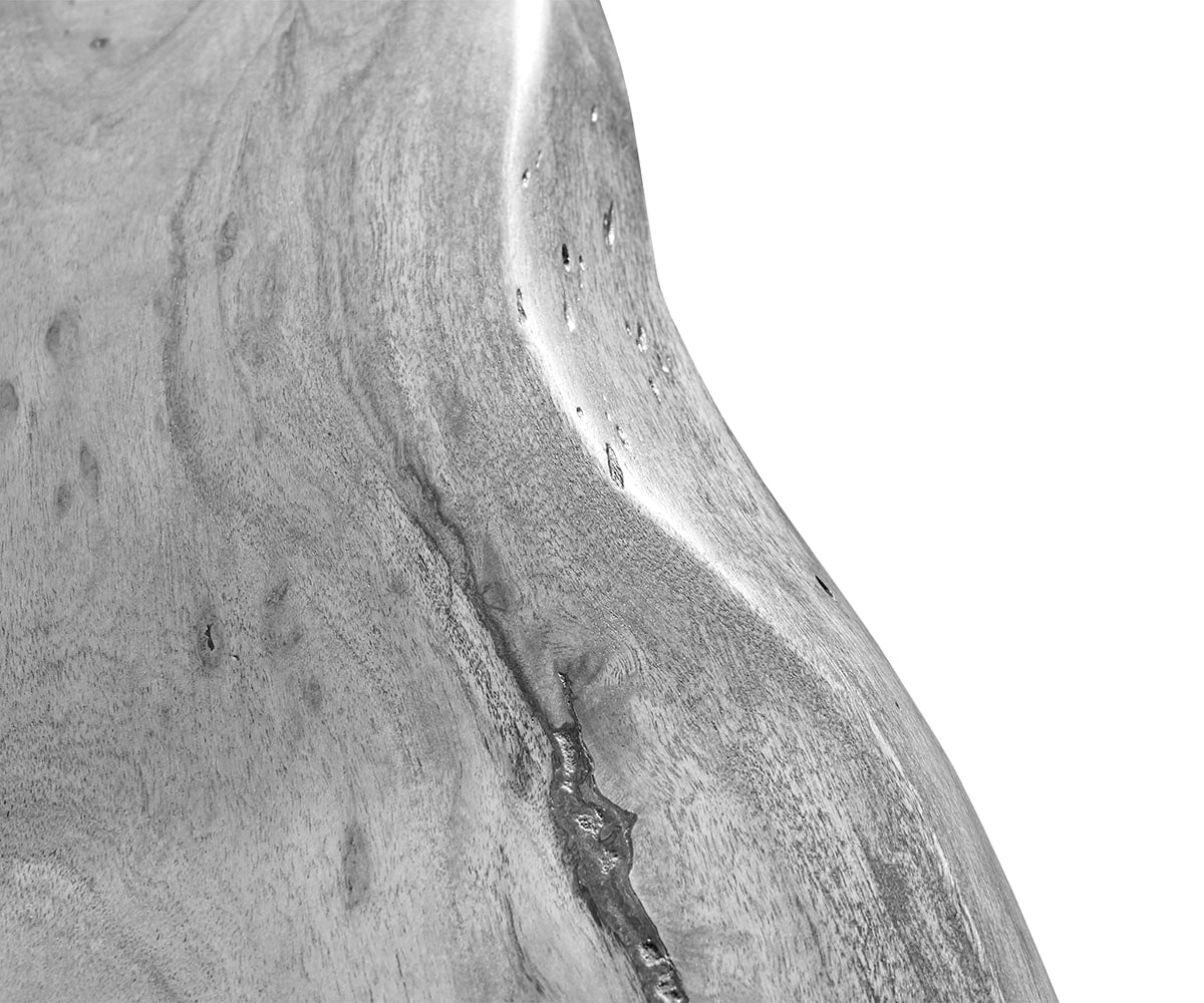 Esstischplatte Edge 220x100cm Akazie Natur Live-Edge 3