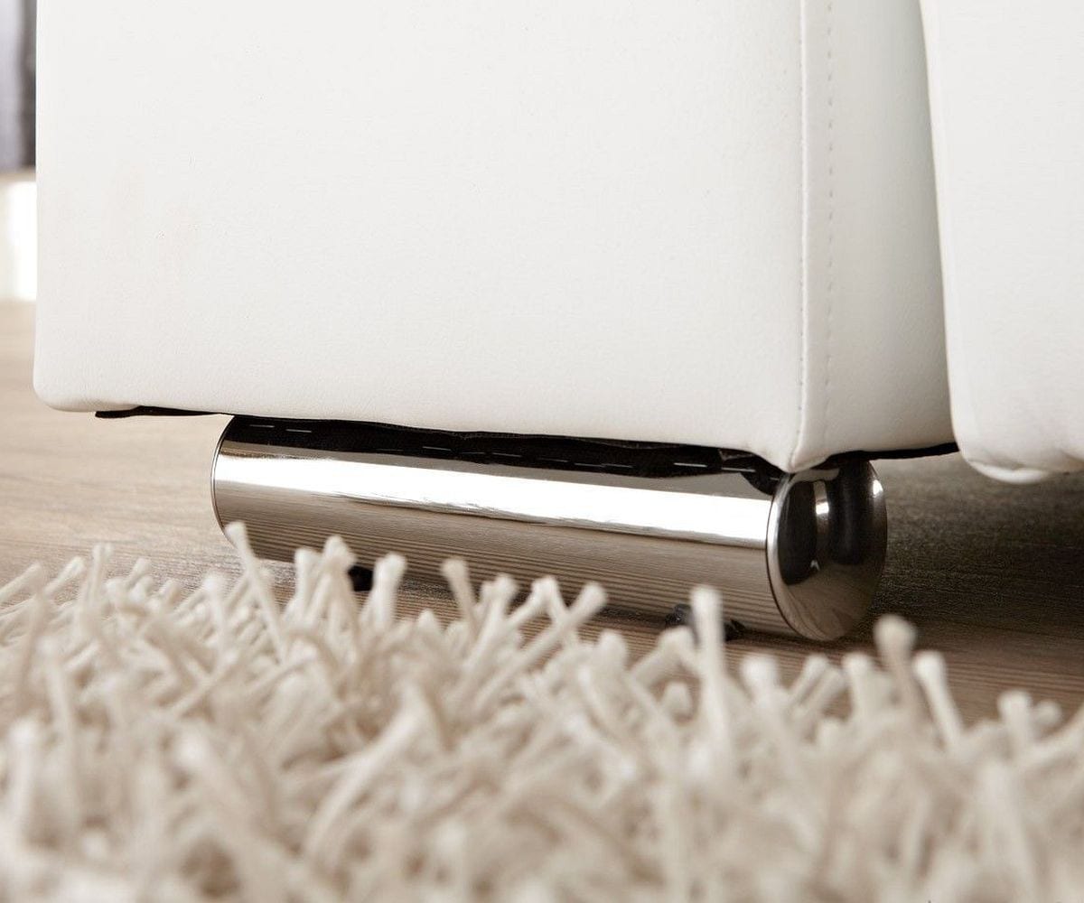 Big-Sofa Marbeya 290x110 cm Weiss mit Schlaffunktion 5