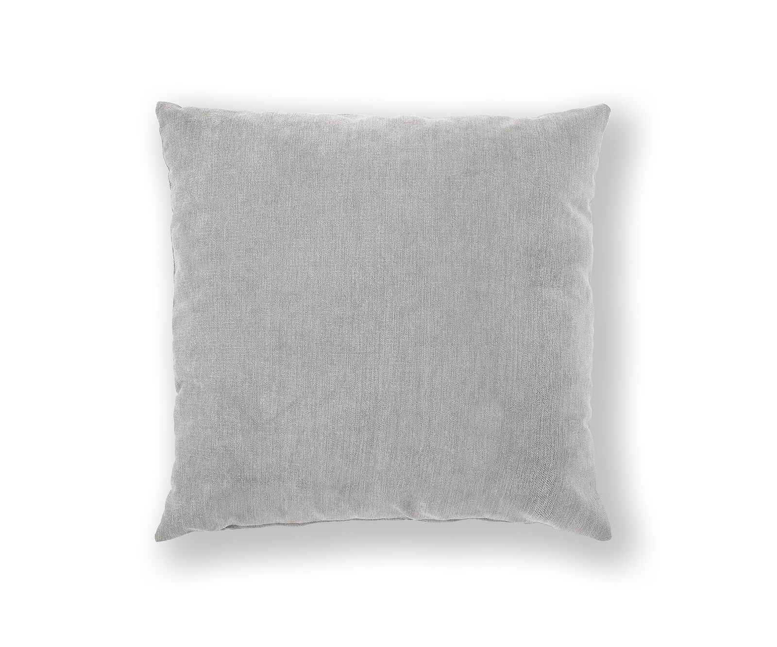 Kissen Dalma 50x50 cm  Velour Silbergrau 1