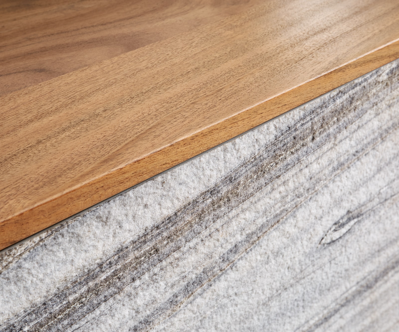 Sideboard Kleo 175 cm Akazie Natur 4 Türen Winkelfuß Metall Schwarz 2 Sideboard Kleo 175 cm Akazie Natur 4 Türen Winkelfuß Metall Schwarz 2