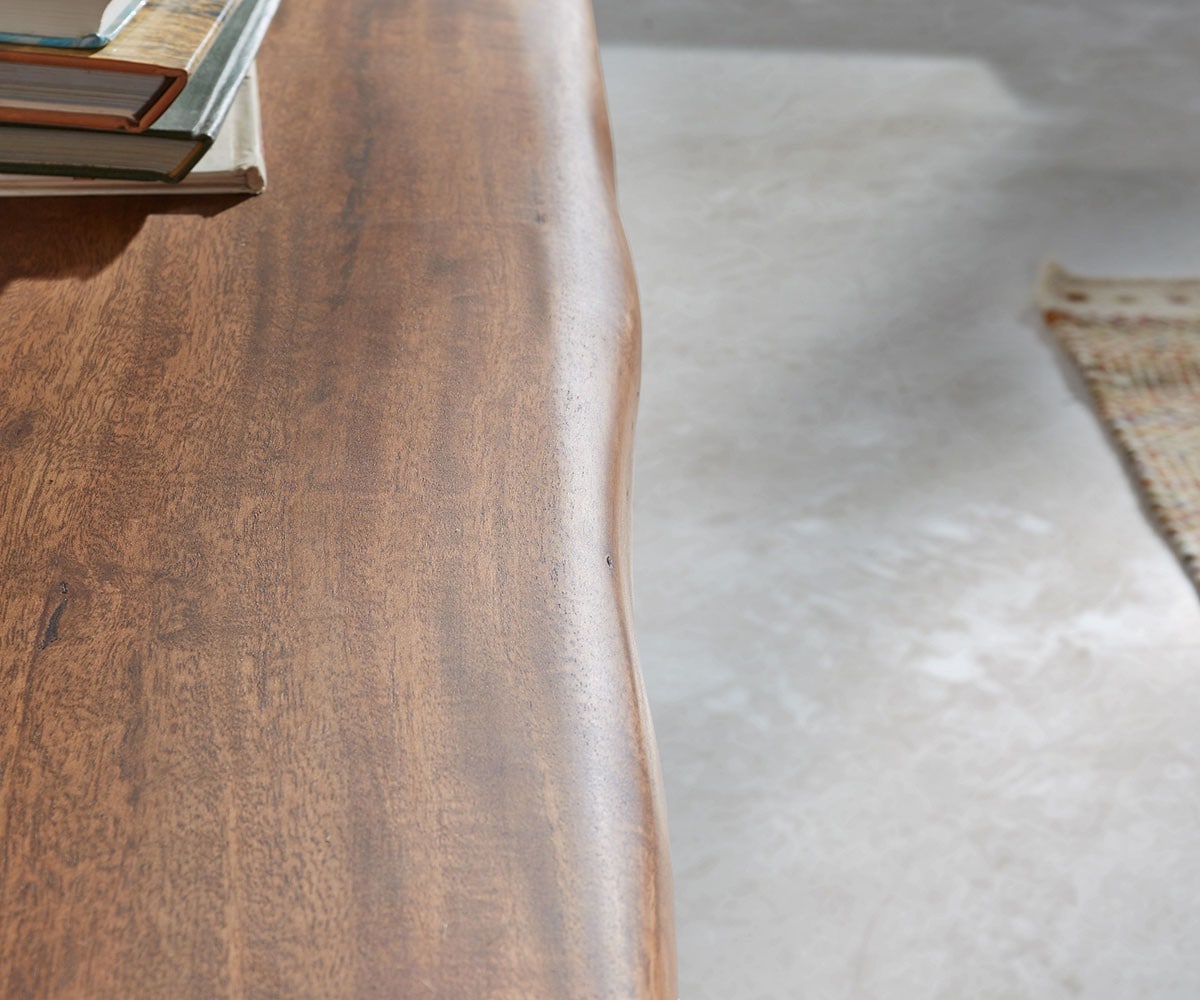 Lowboard Live-Edge 230 cm Akazie massiv Braun 4 Schübe 4 Lowboard Live-Edge 230 cm Akazie massiv Braun 4 Schübe 4