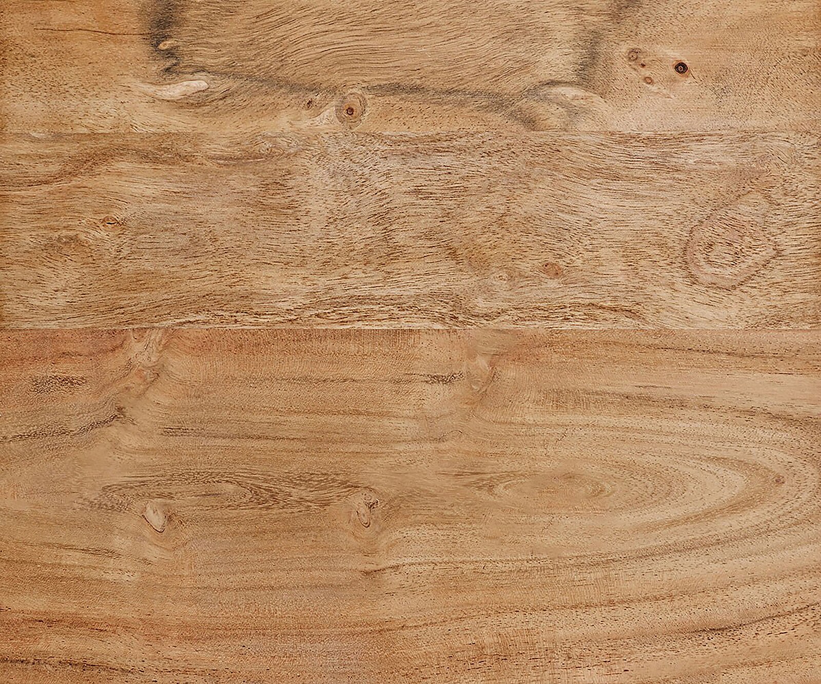 Sideboard Eloi 240x40 cm Akazie Natur 2 Türen 6 Schubladen V-Fuß Edelstahl 2