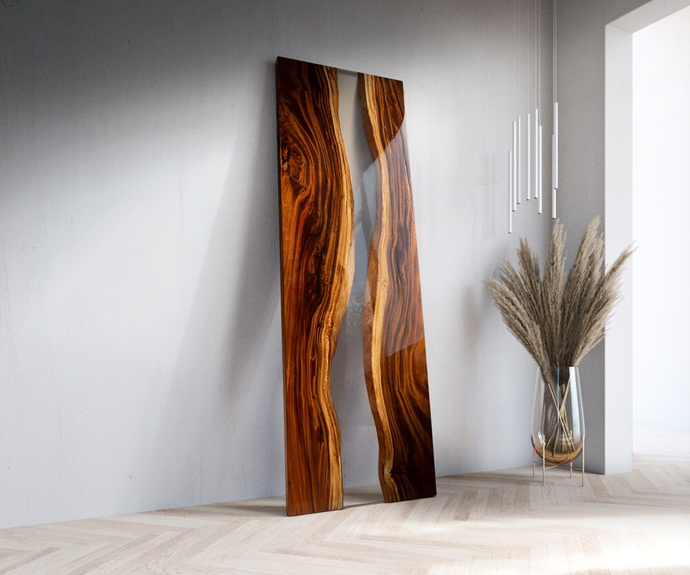 Tischplatte Suar 270 cm Epoxid Transparent Unikat Nr. 22115 1