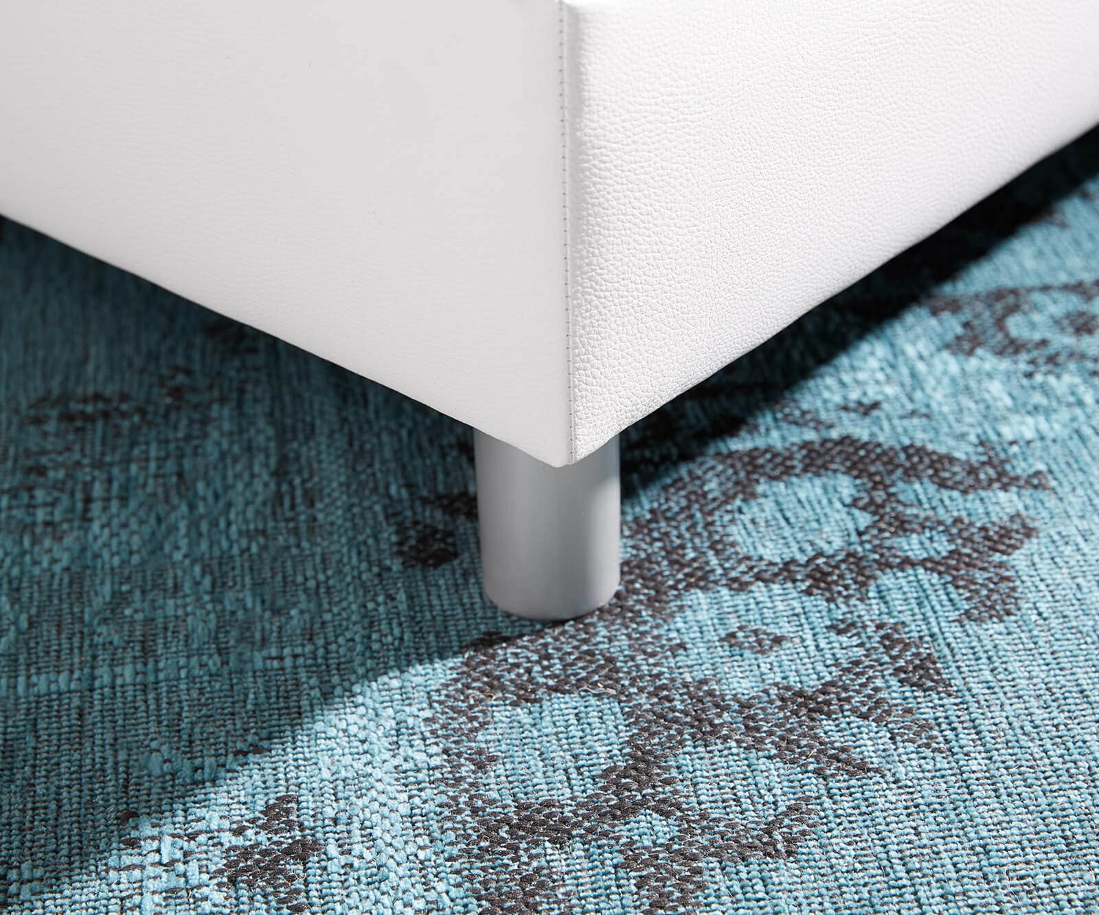 Hocker Clovis B98 x T83 Weiss Schwarz Modul Strukturstoff 7