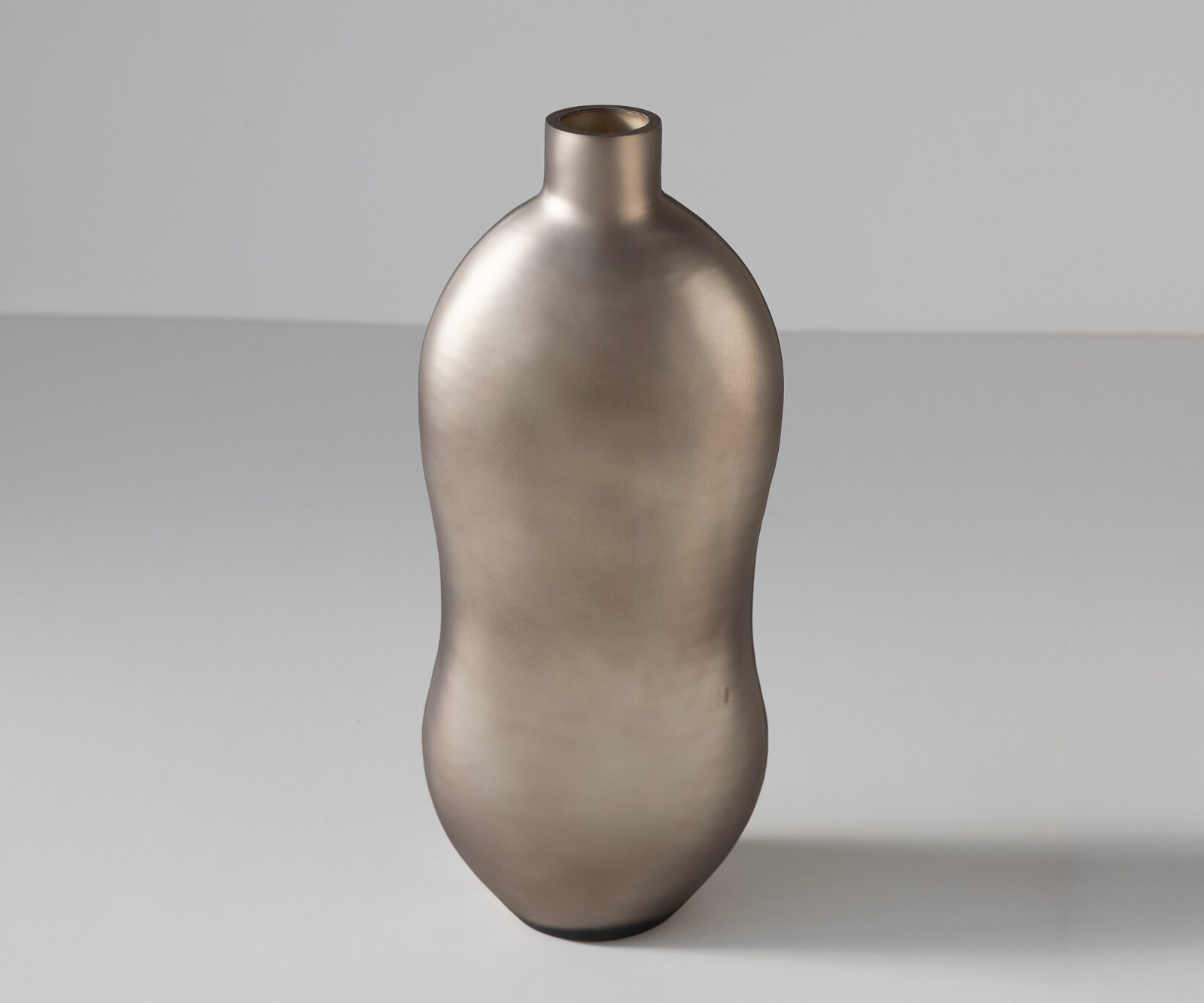 Vase Mireva B18 x T11 x H41 cm Glas Opal Mundgeblasen 4