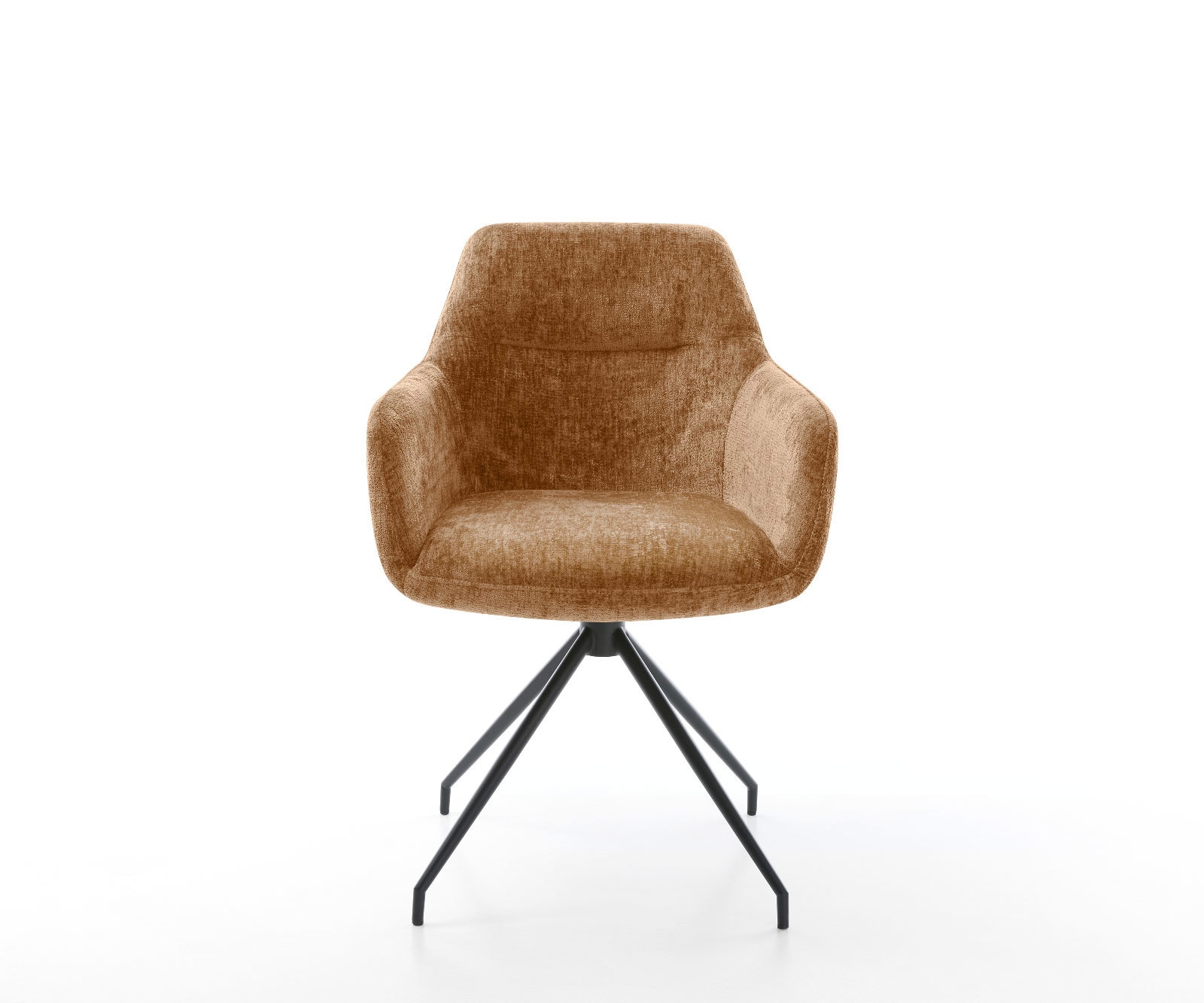 Drehstuhl Pejo-Flex Chenille Rost Kreuzgestell konisch Schwarz 180° drehbar Taschenfederkern 1 Drehstuhl Pejo-Flex Chenille Rost Kreuzgestell konisch Schwarz 180° drehbar Taschenfederkern 1