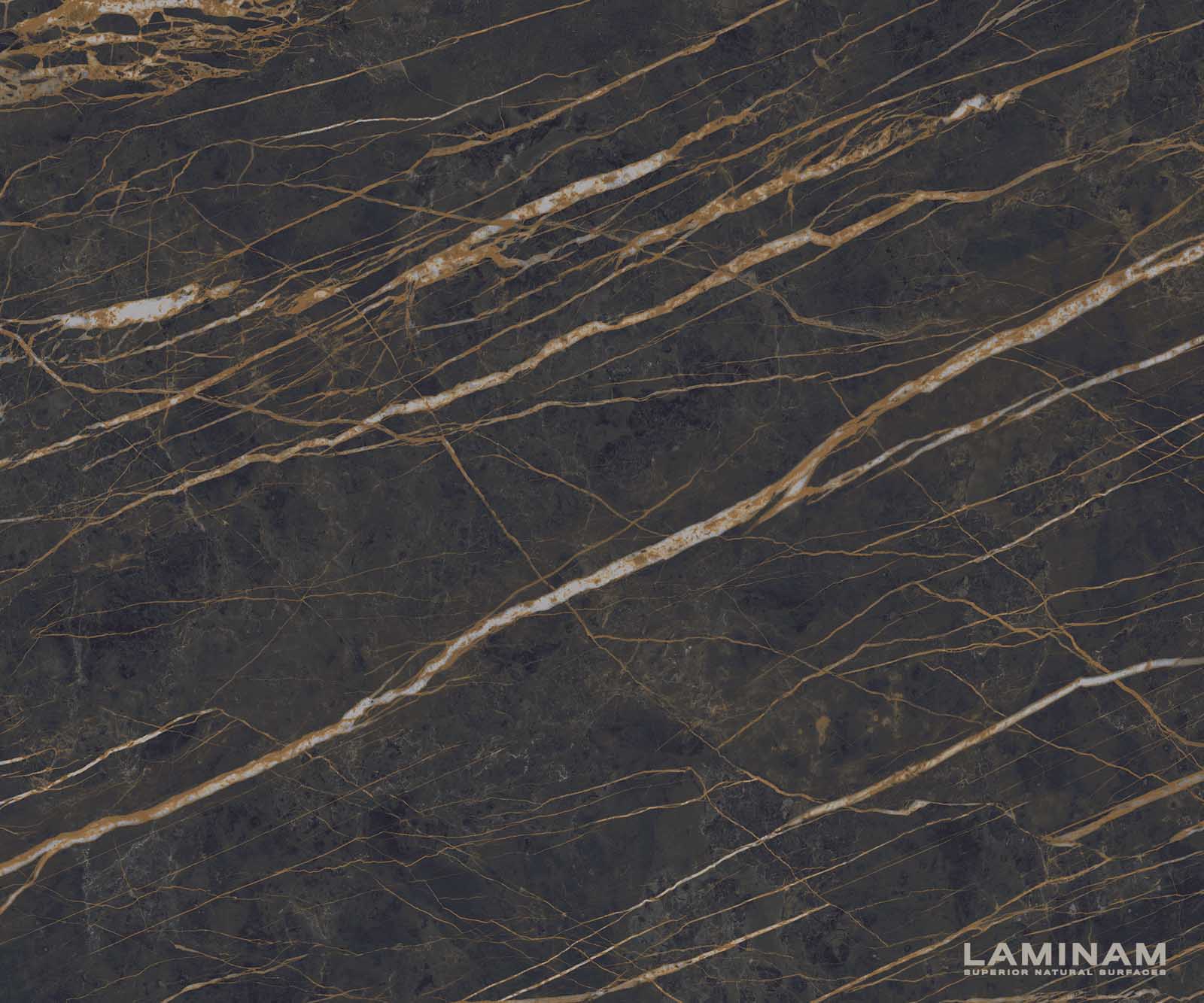 Esstisch Edge 200-300x100 Keramik Laminam®Noir Desir Braun Spider Flachstahl Edelstahl ausziehbar 3