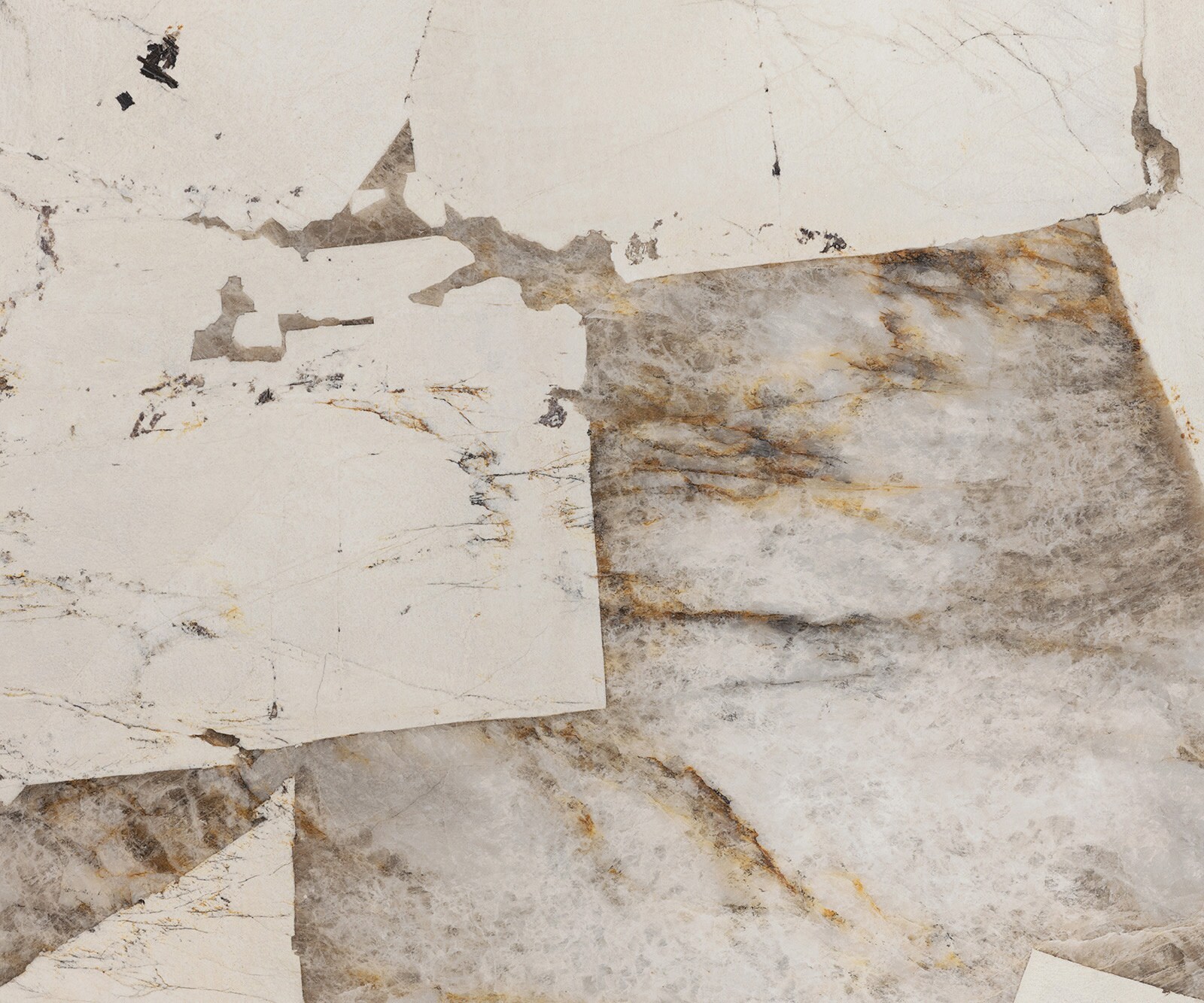 Esstisch Edge Oval 220x120 Keramik Iris FMG Patagonia Lappato Troa Metall Effektfinish Titan 2