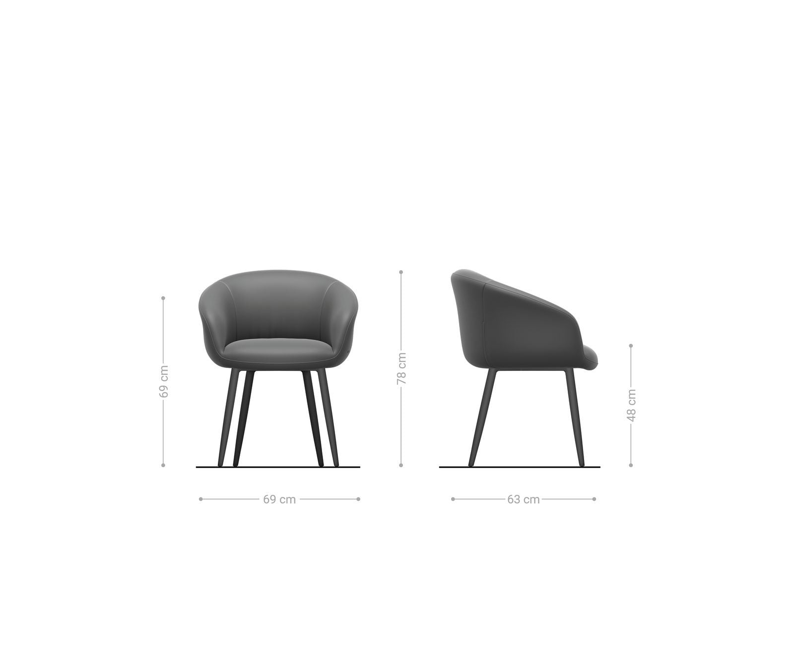 Esszimmerstuhl Vinka-Flex mit Armlehnen Chenille Olive 4-Fuß konisch Schwarz Taschenfederkern 5 Esszimmerstuhl Vinka-Flex mit Armlehnen Chenille Olive 4-Fuß konisch Schwarz Taschenfederkern 5